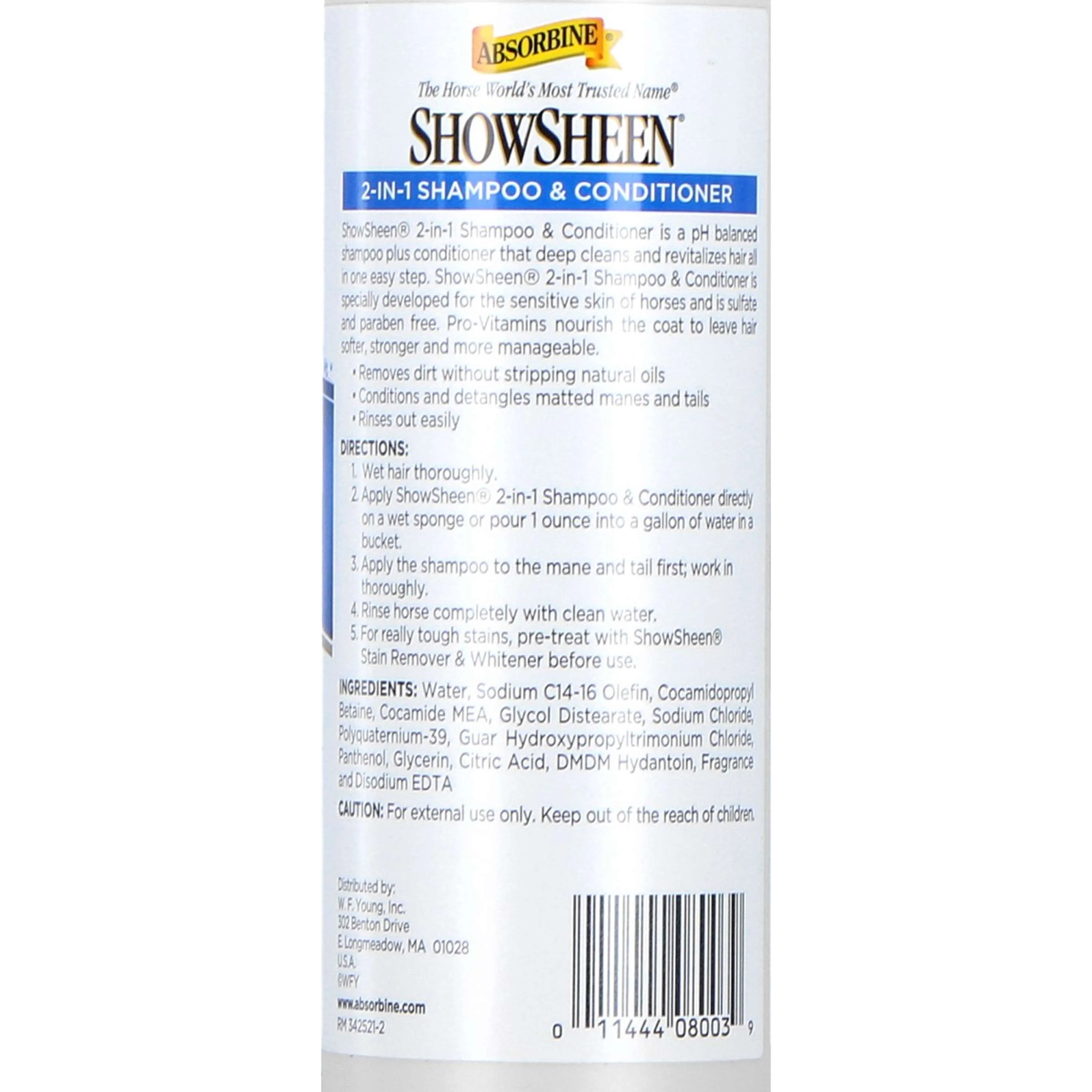 Absorbine Shampoo & Conditioner 2-in-1 - Image 4