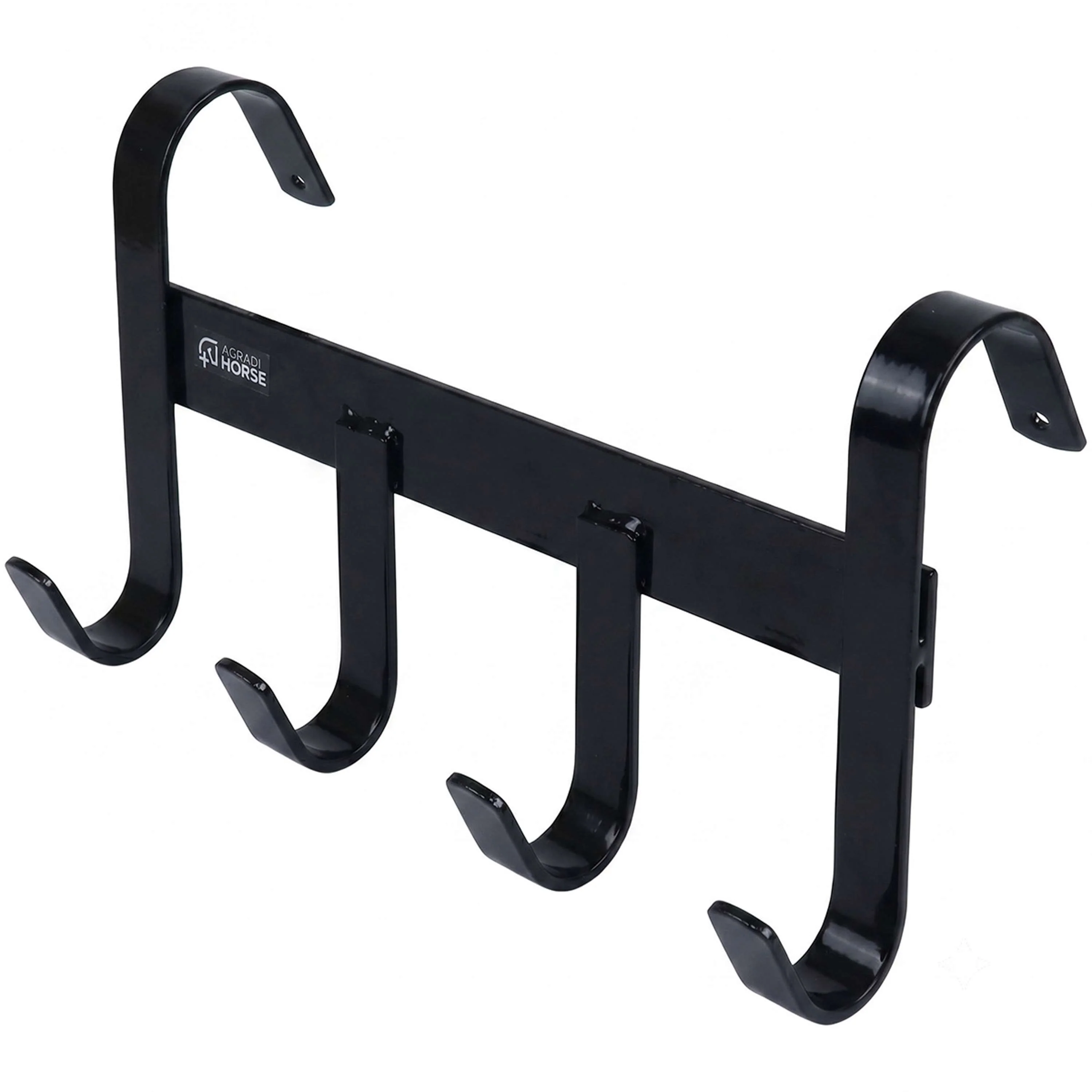 Agradi Horse Appendibriglia con 4 Ganci Nero