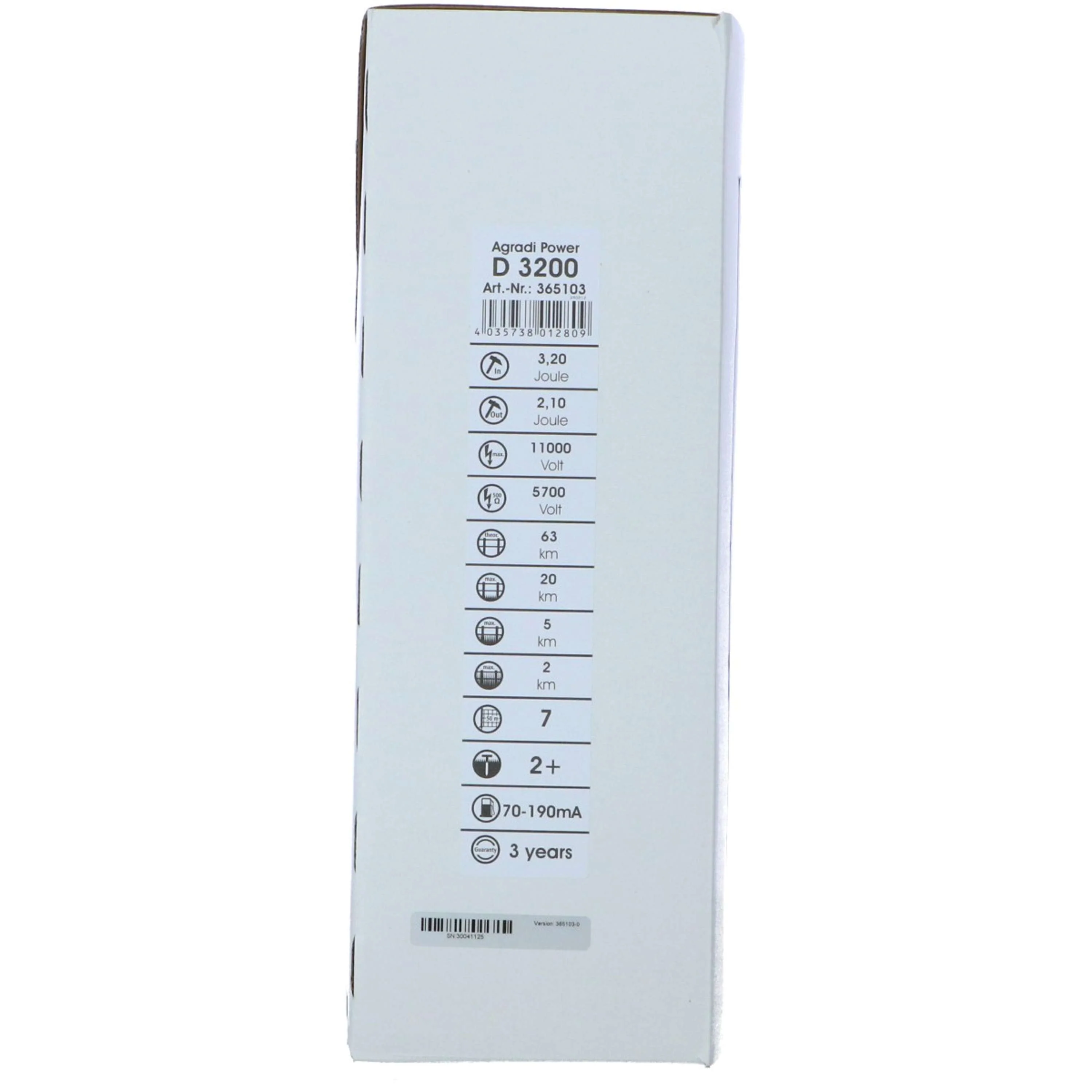 Agradi Power Dispositivo per recinzioni elettriche Agradi Power D3200 0,17 Joule - Image 8