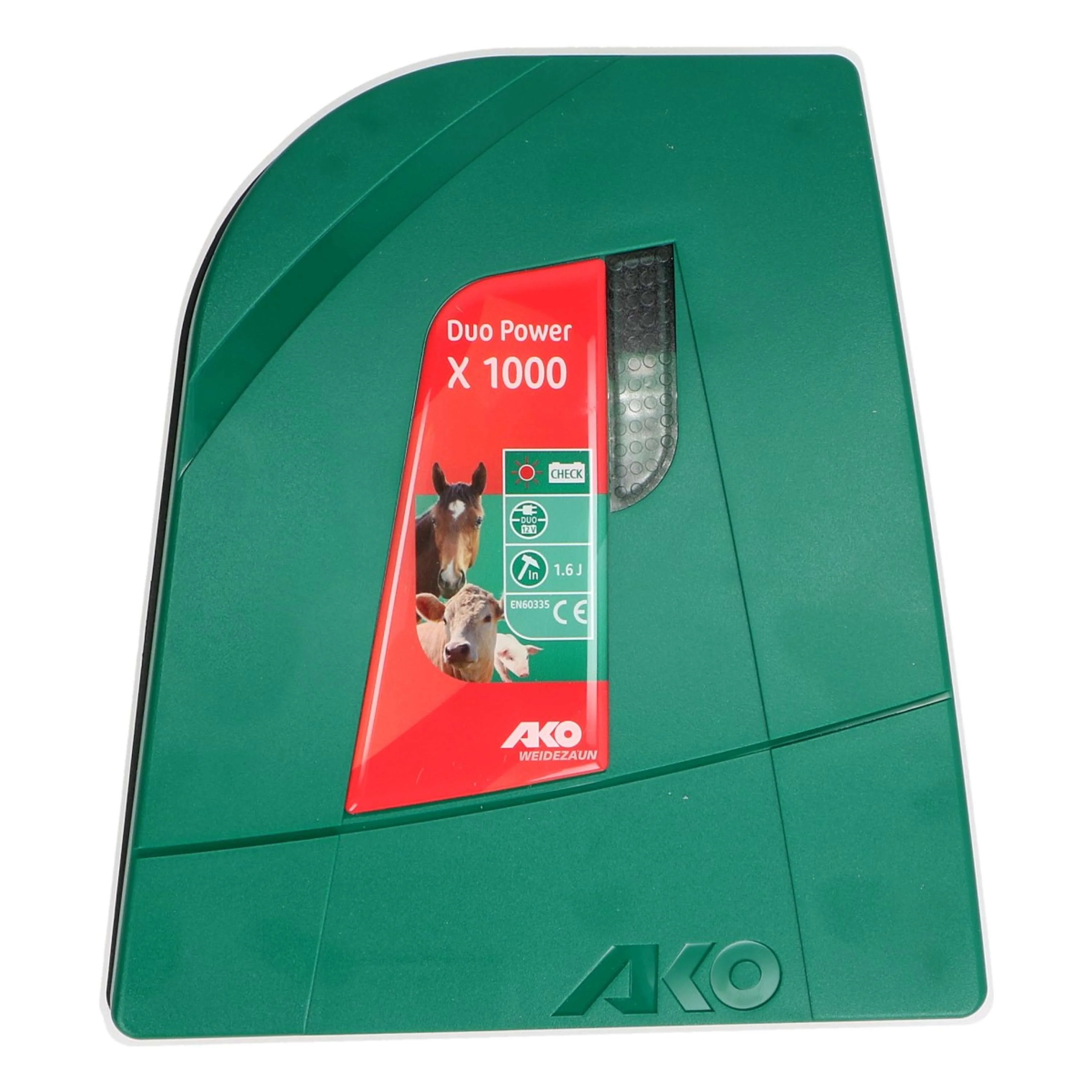Ako Dispositivo per recinzioni elettriche Duo Power X1000 1,0 Joule Verde - Image 2