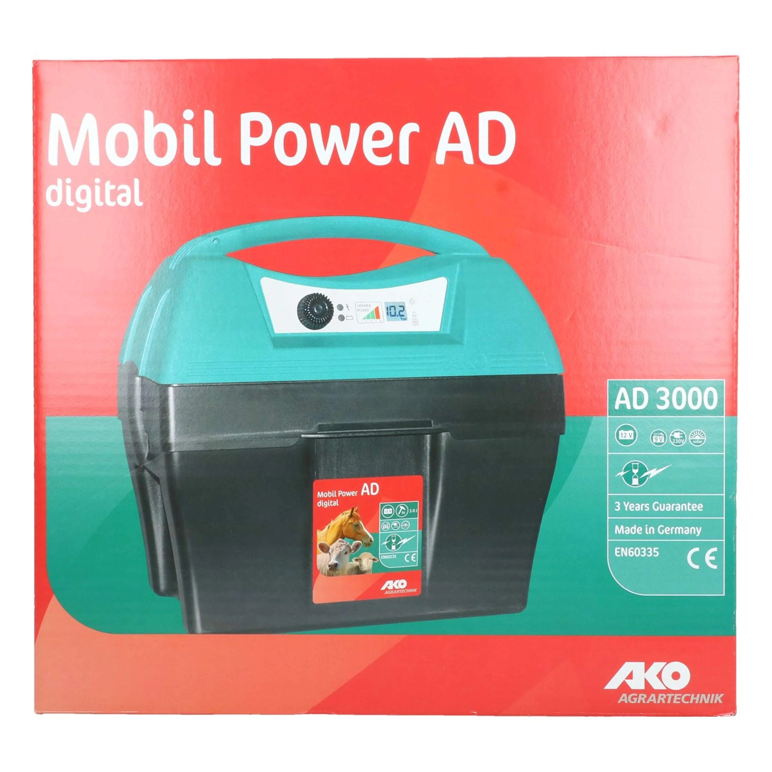 Ako Dispositivo per recinzioni elettriche Mobil Power AD3000 3,0 Joule - Image 6