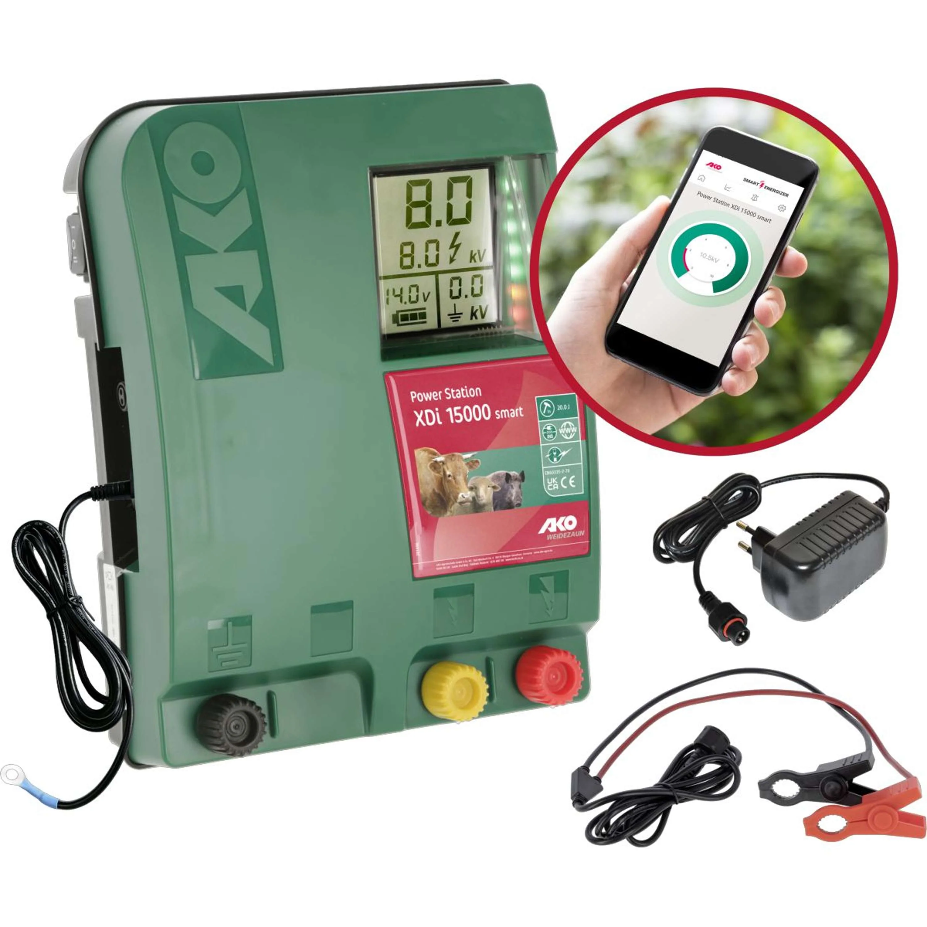 Ako Dispositivo per recinzioni elettriche XDI 15000 smart - Image 2