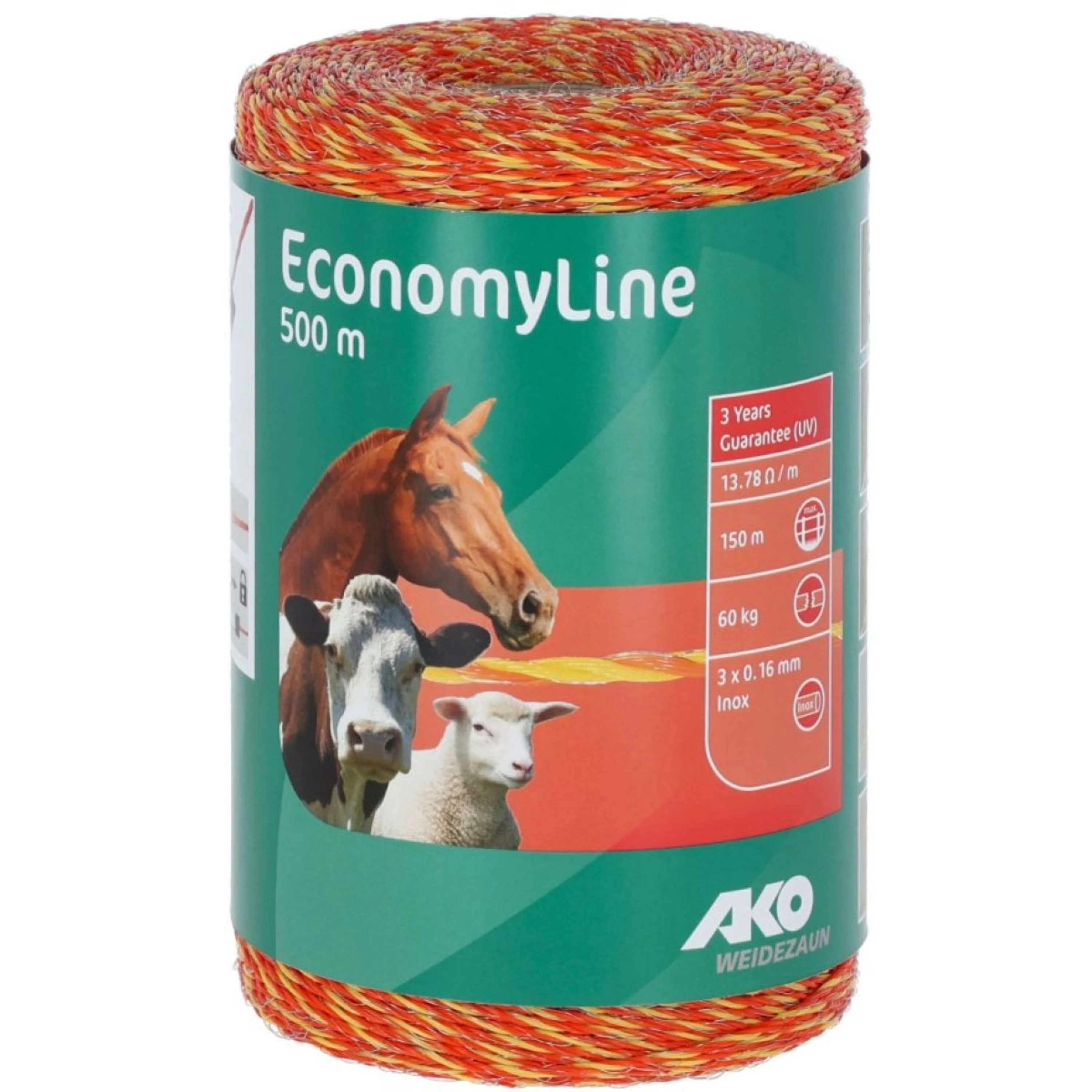 Ako Filo per Recinzioni Economyline Giallo/Arancio - Image 5