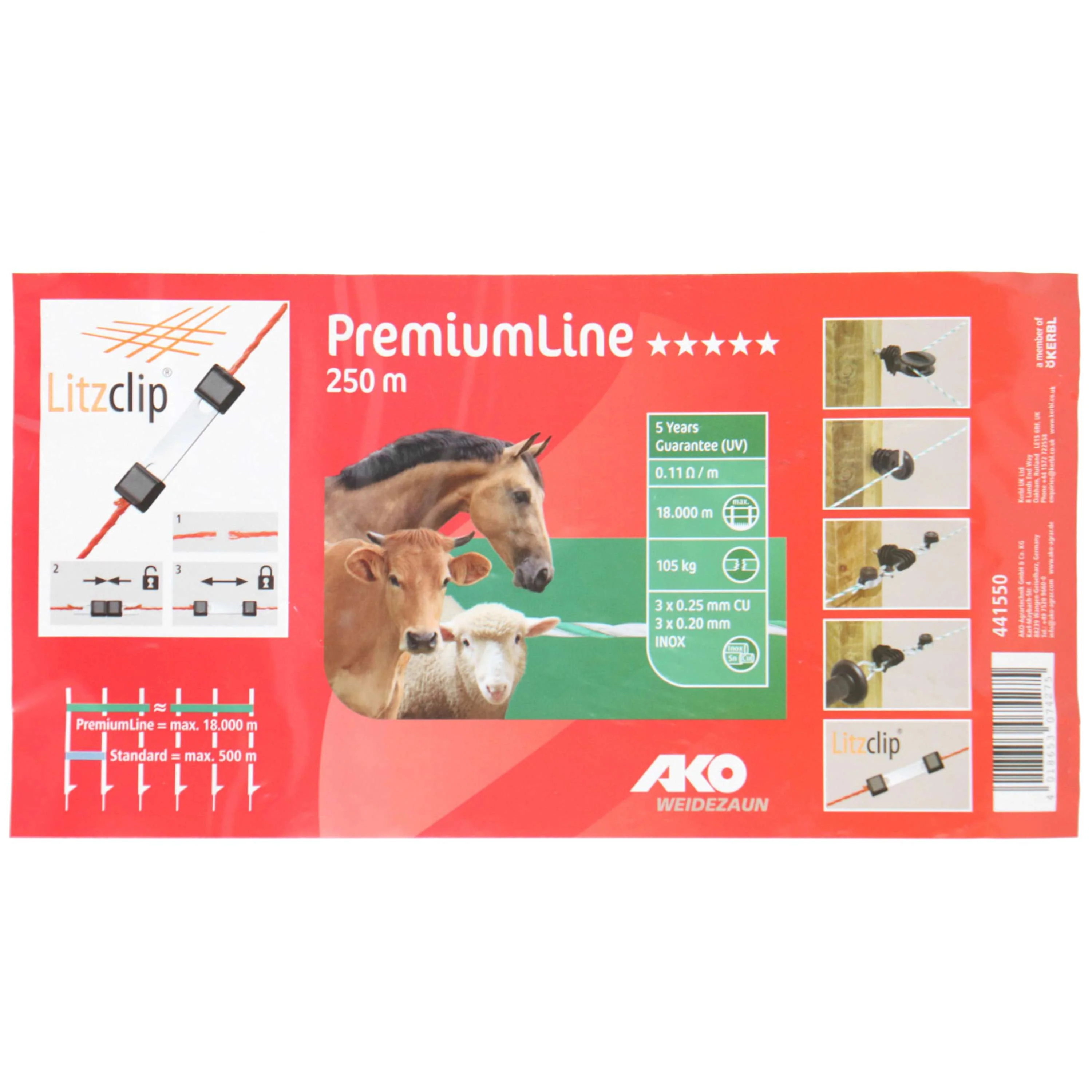 Ako Filo per Recinzioni Premiumline Bianco/Verde - Image 16