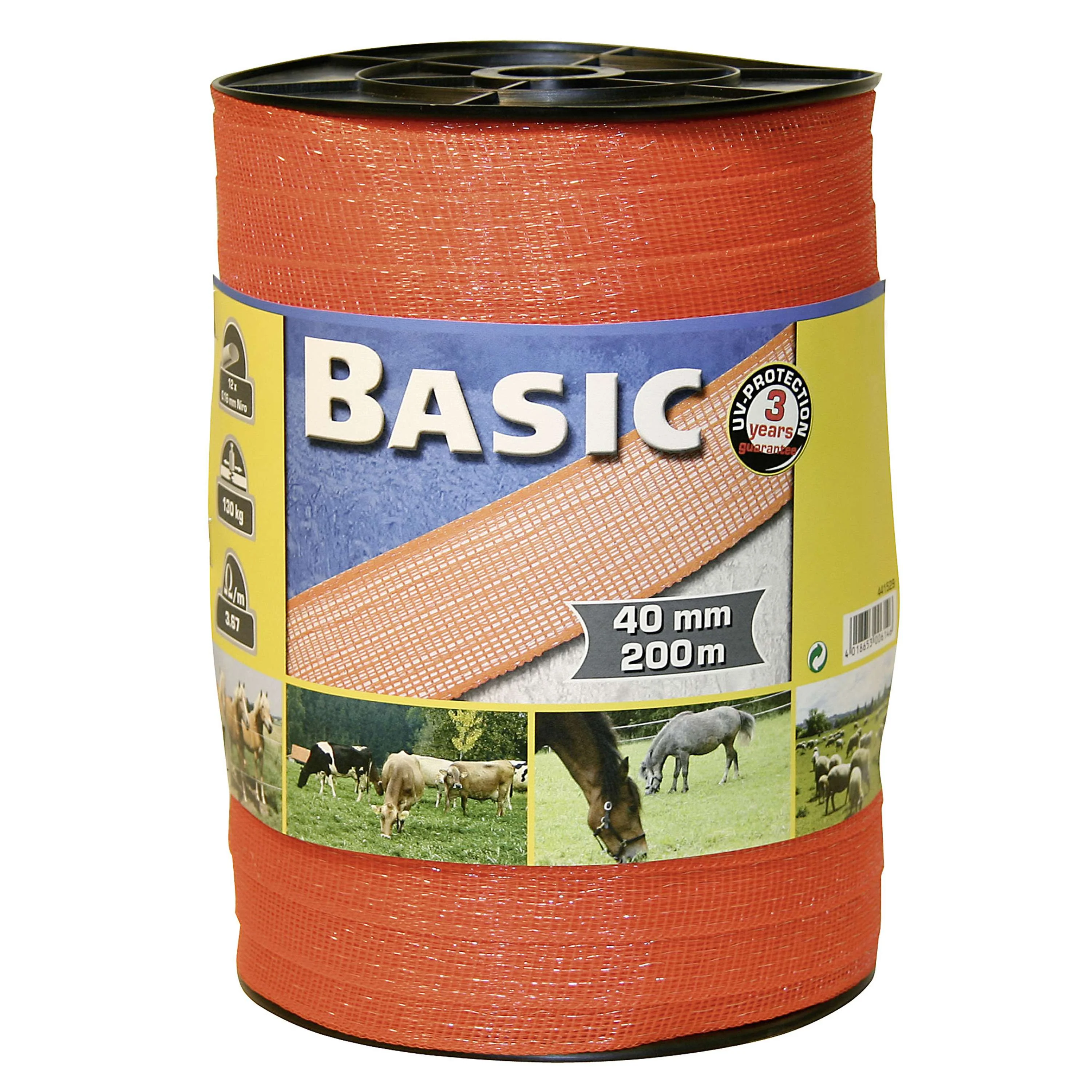 Ako Nastro per Recinzione Basic Arancia