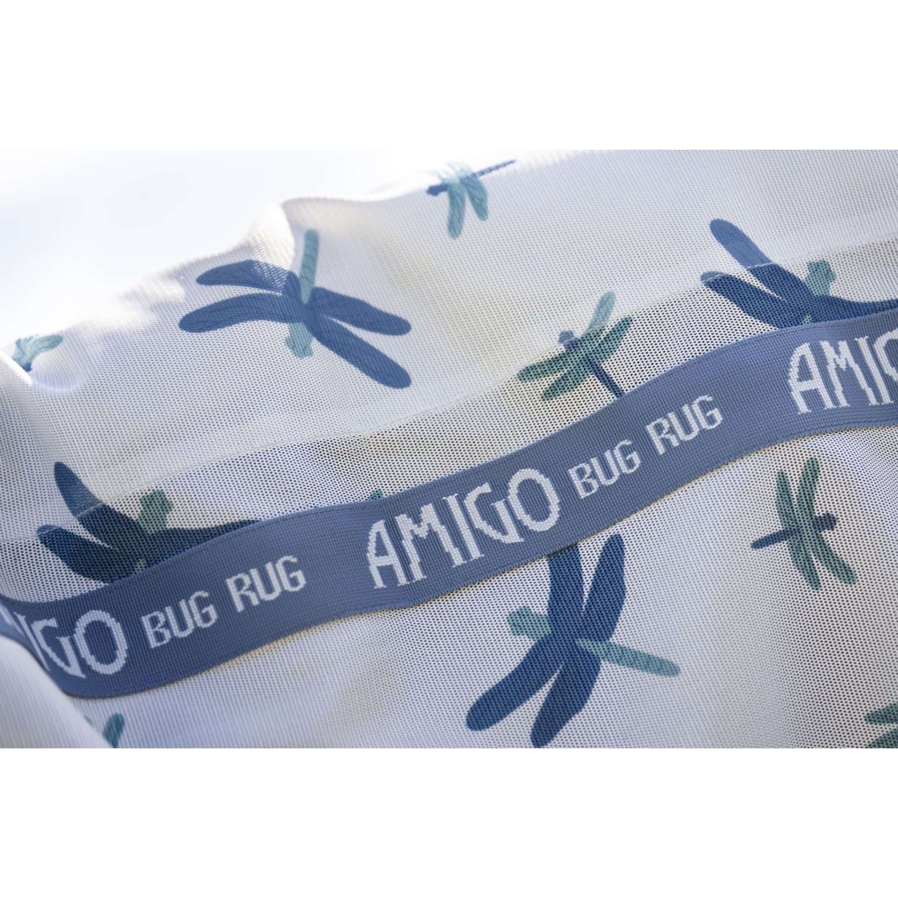 Amigo Bug Rug XL Plus Dragonfly Print/Silver/Blue/Sage - Image 10