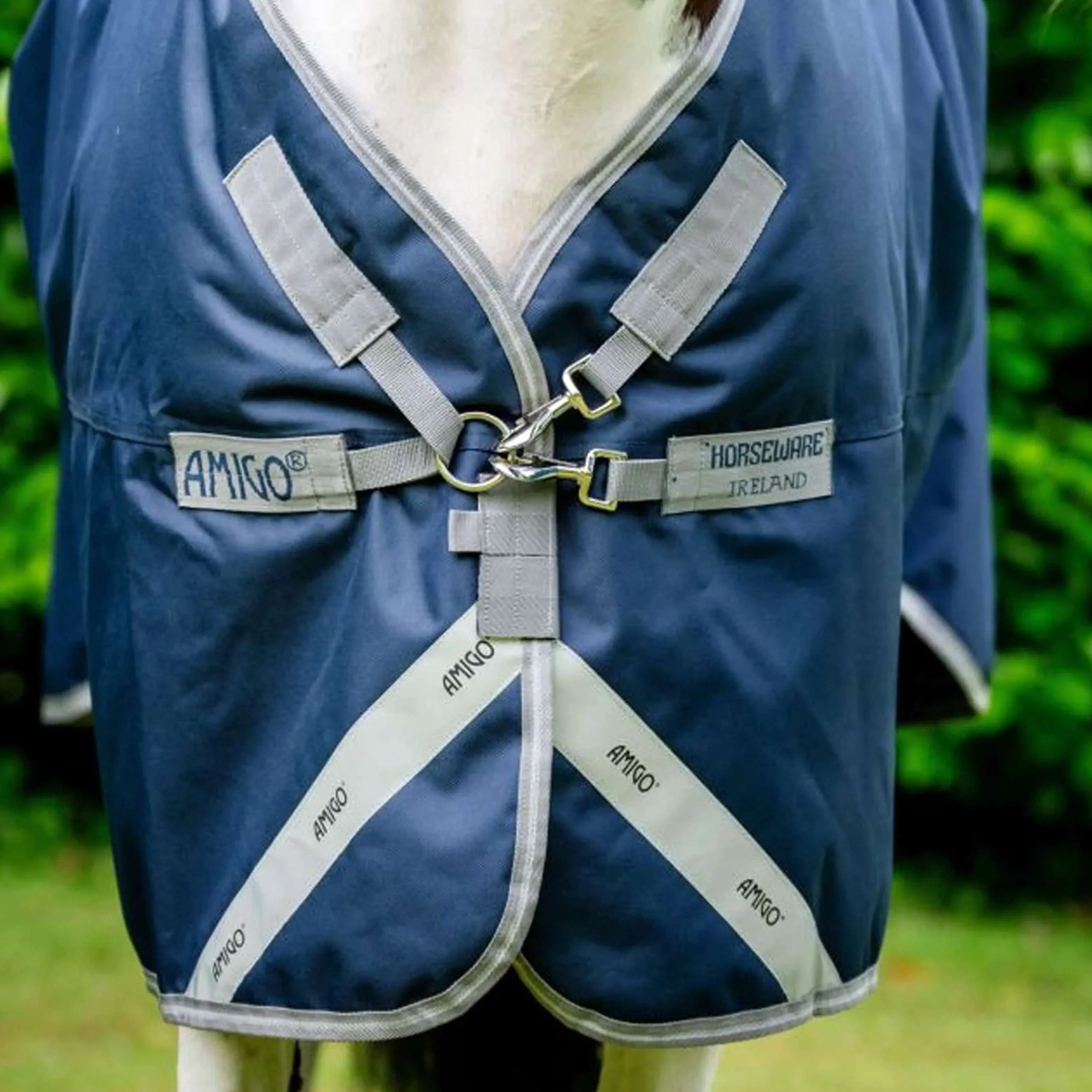 Amigo Bravo 12XL originale Turnout Lite 0g Navy/Titanium Grey - Image 5