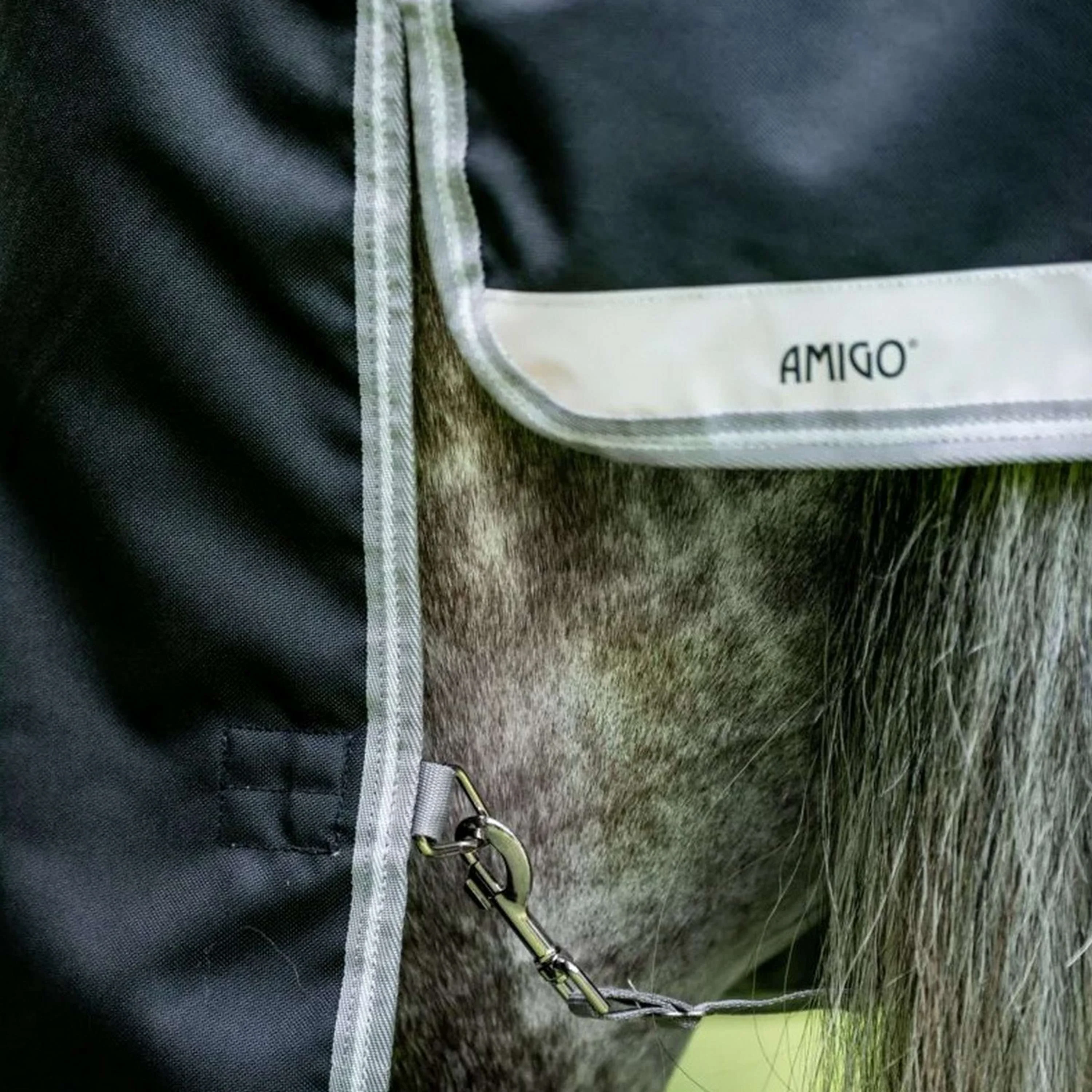 Amigo Bravo 12XL originale Turnout medio 250g Black/Titanium Grey - Image 5