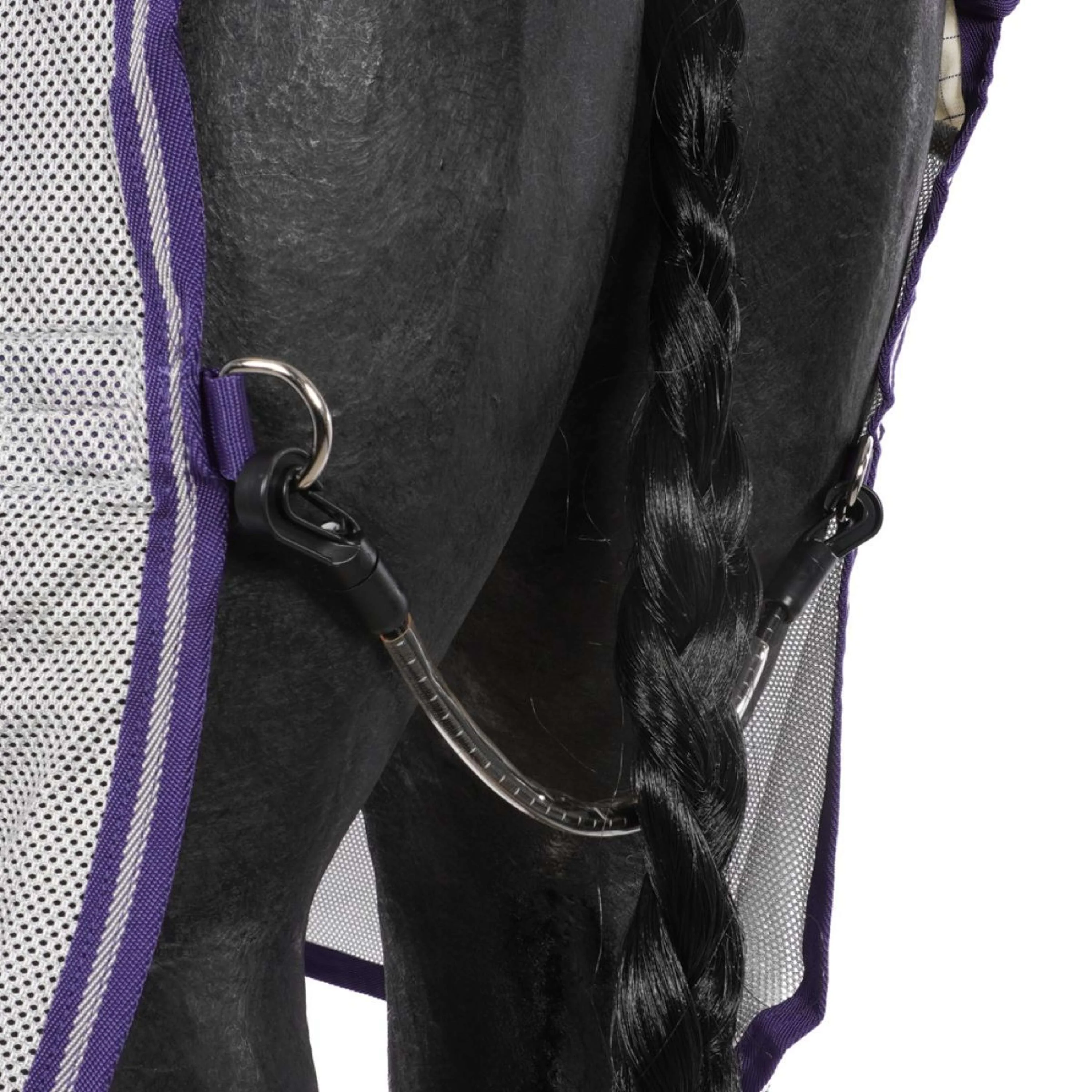 Amigo Coperta Estiva Airflow Navy Check/Atlantic Blue - Image 10