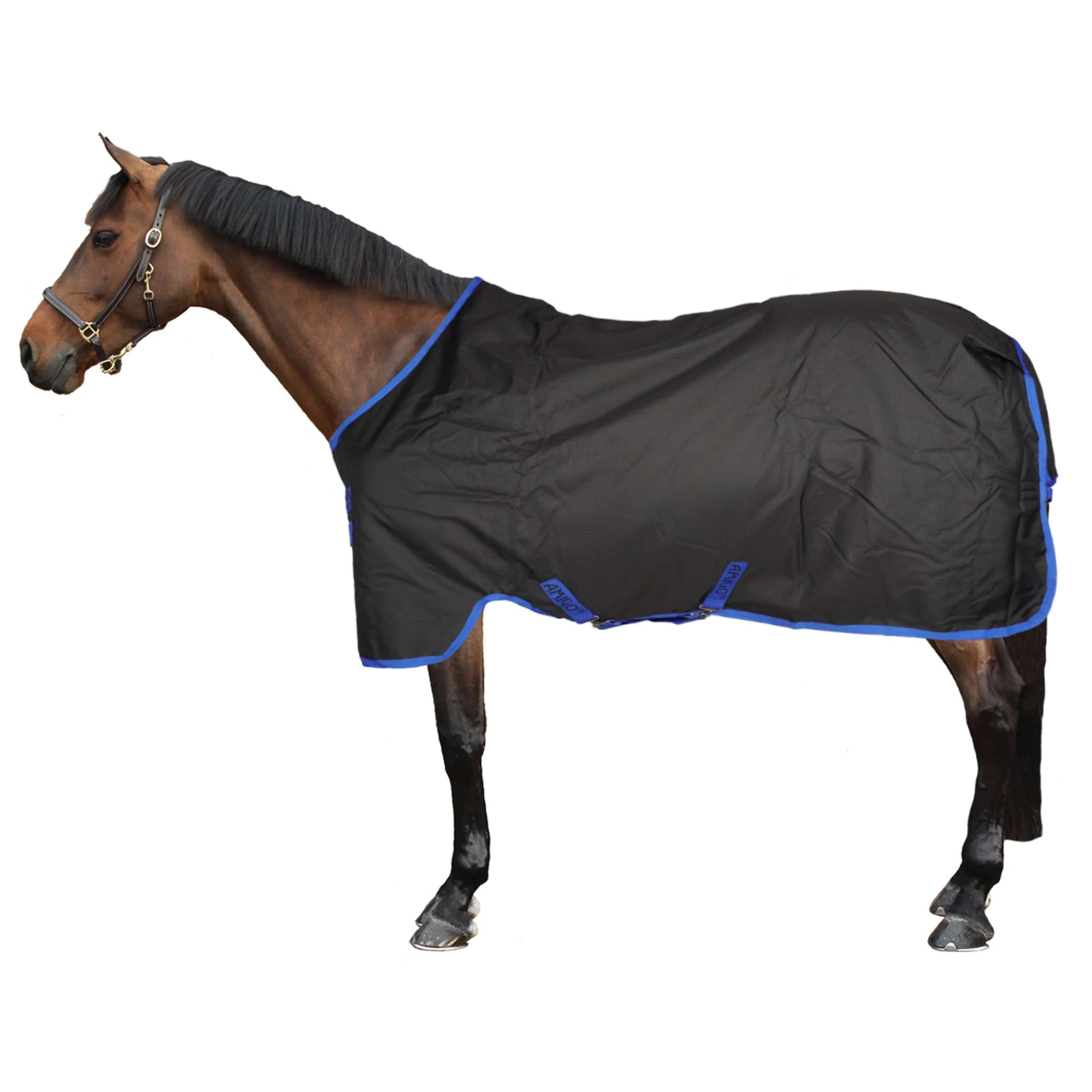 Amigo Ripstop 900D 50g Fleece Lined Nero/Blu - Image 2