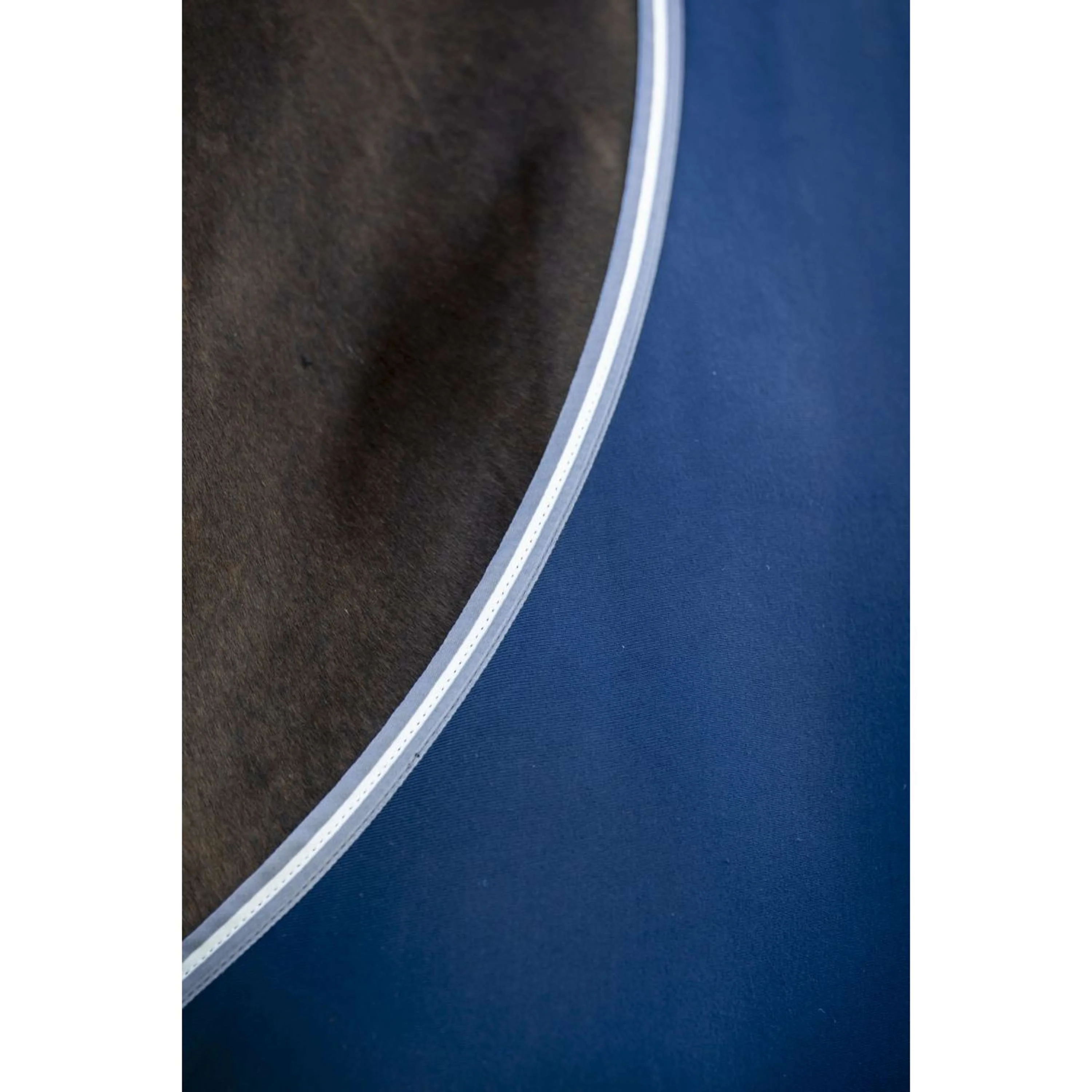 Amigo Coperta Rinfrescante Jersey për Pony Blu marino/Grigio titanio/Argento - Image 2
