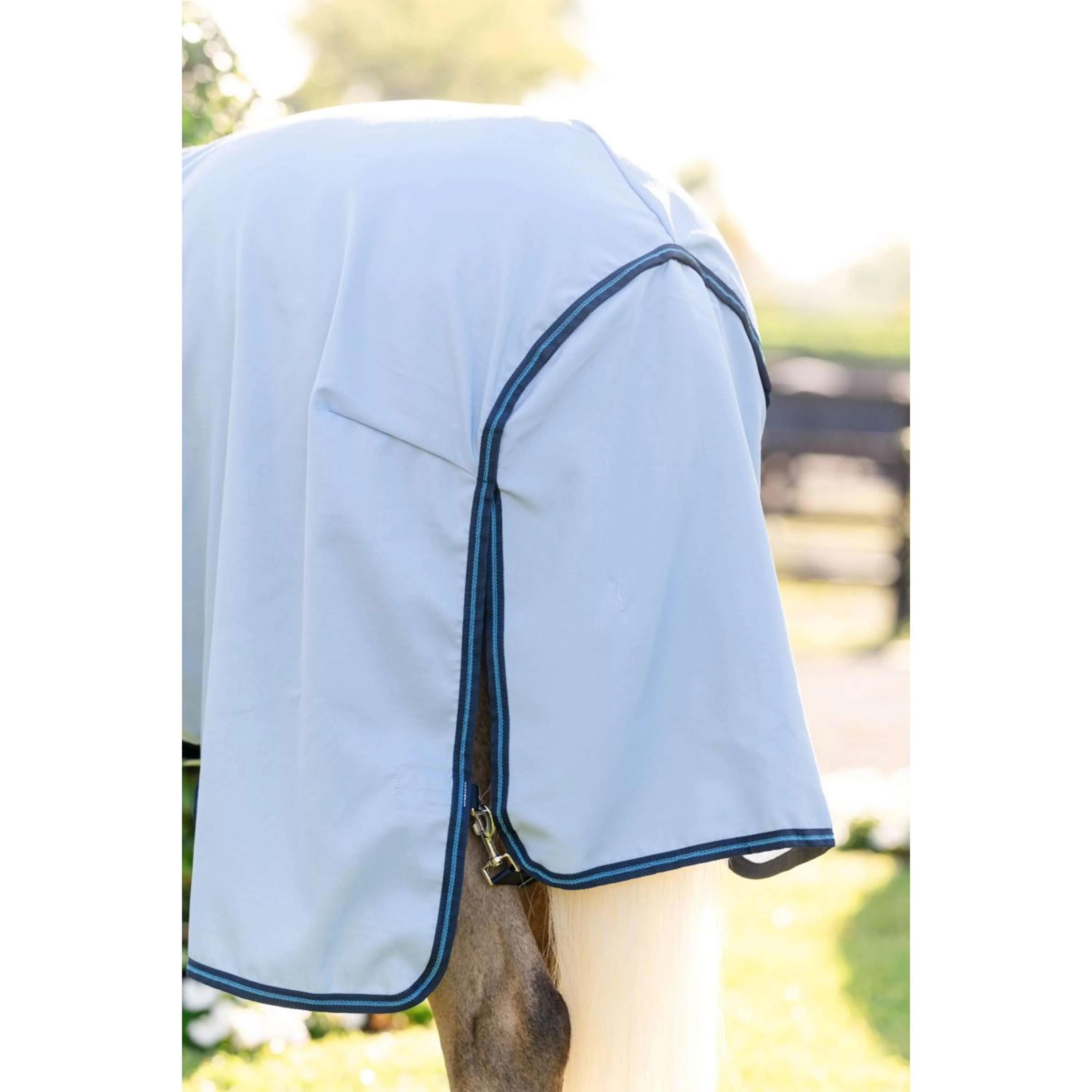 Amigo Felpa con cappuccio Ripstop Pony Azure Blue/Navy/Electric Blue - Image 6