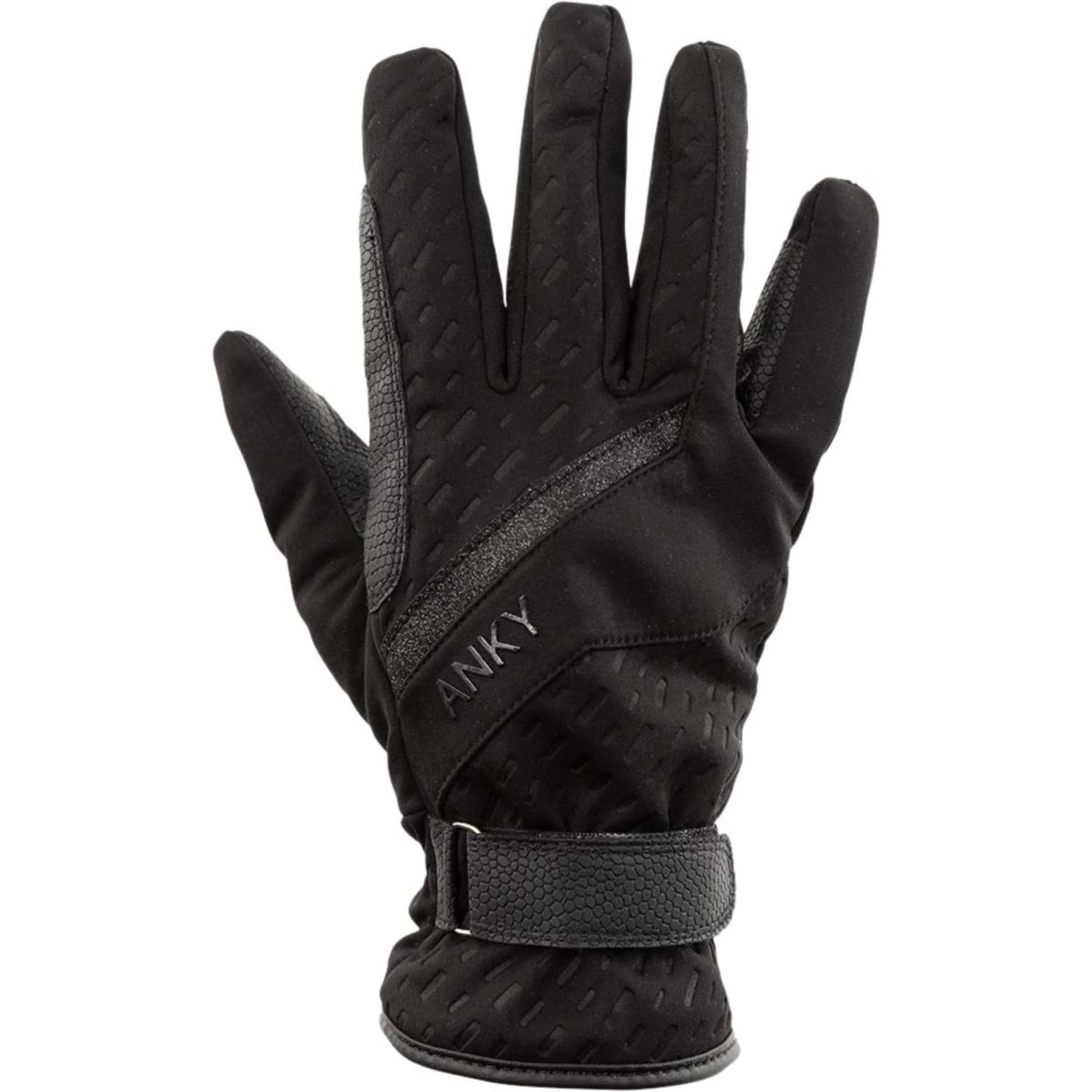 ANKY Guanti invernali Technical Softshell Nero
