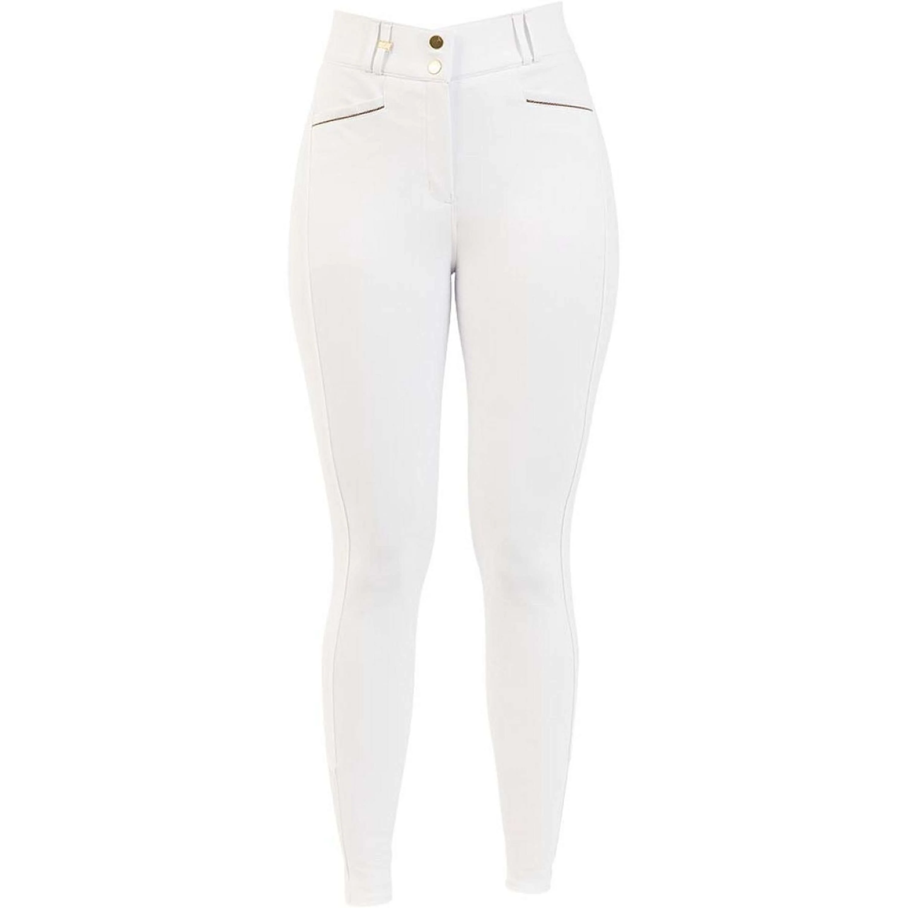 ANKY Pantaloni da Equitazione Prospect C-Wear XR25103 Full Grip Bianco