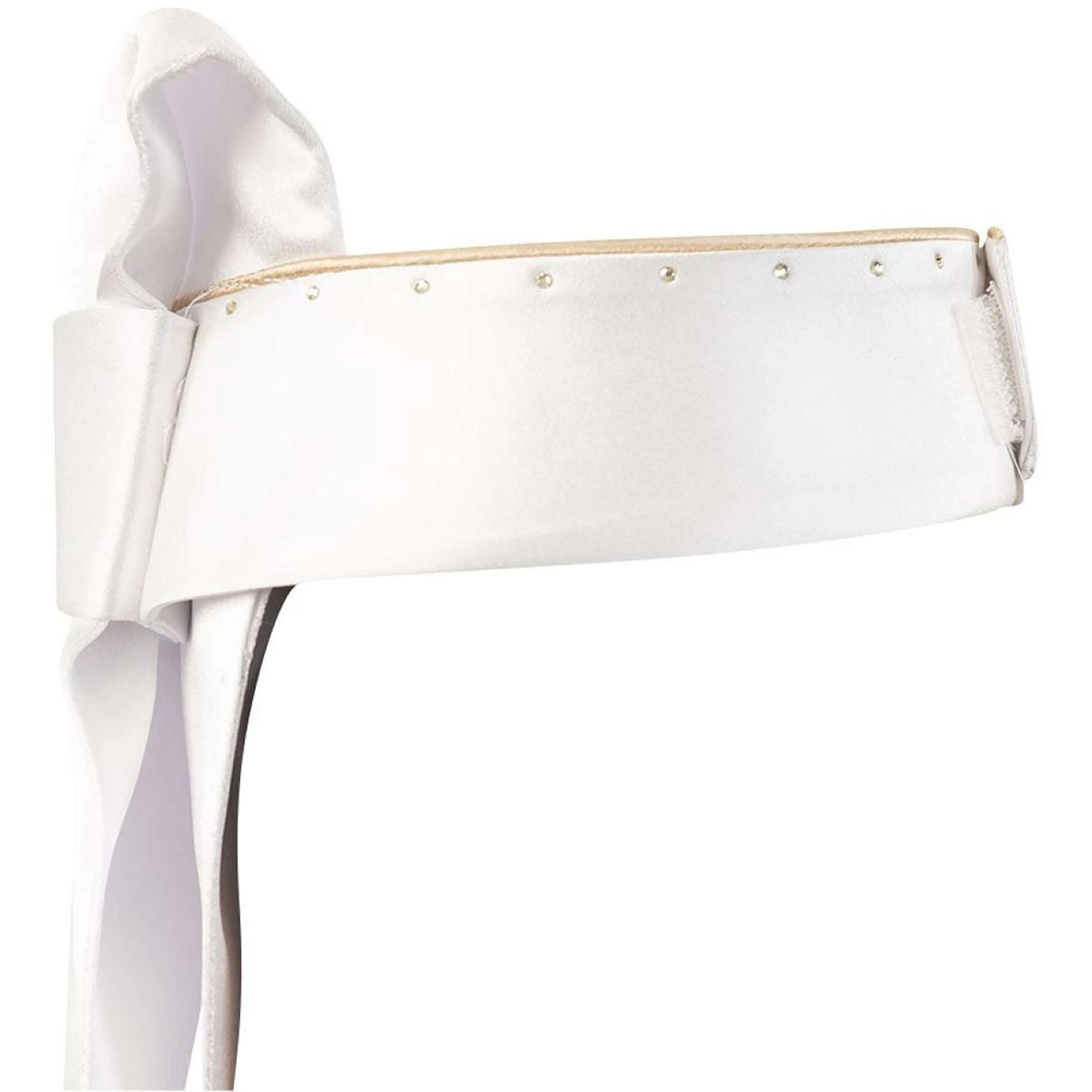 ANKY Plastron Prospect C-Wear ATP25501 Bianco/Oro - Image 2