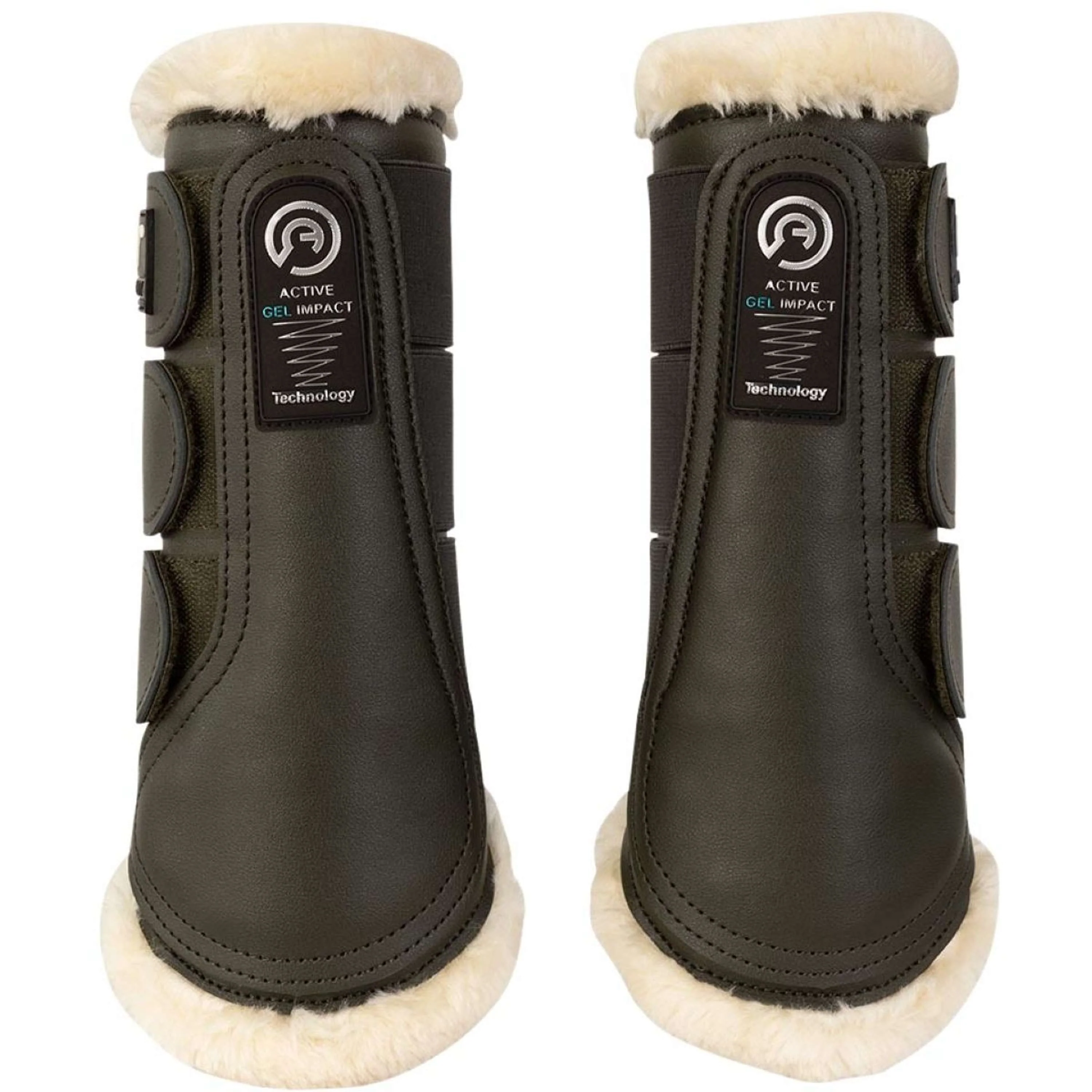 ANKY Scarpe da ginnastica flessibili Active Gel Impact Oliva scura - Image 2