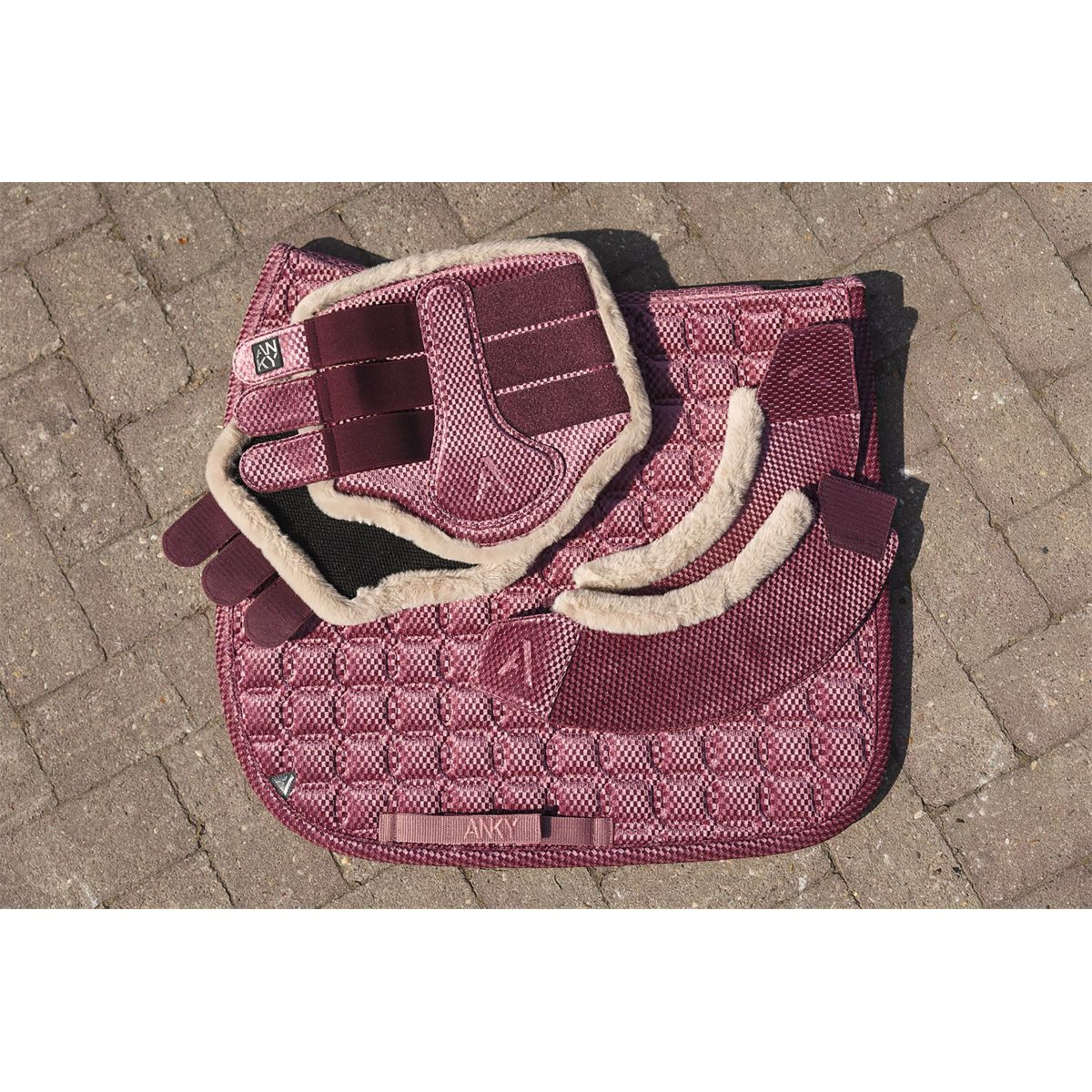 ANKY Sottosella Check Velvet XB25003 Dressage Mellow Mauve - Image 5