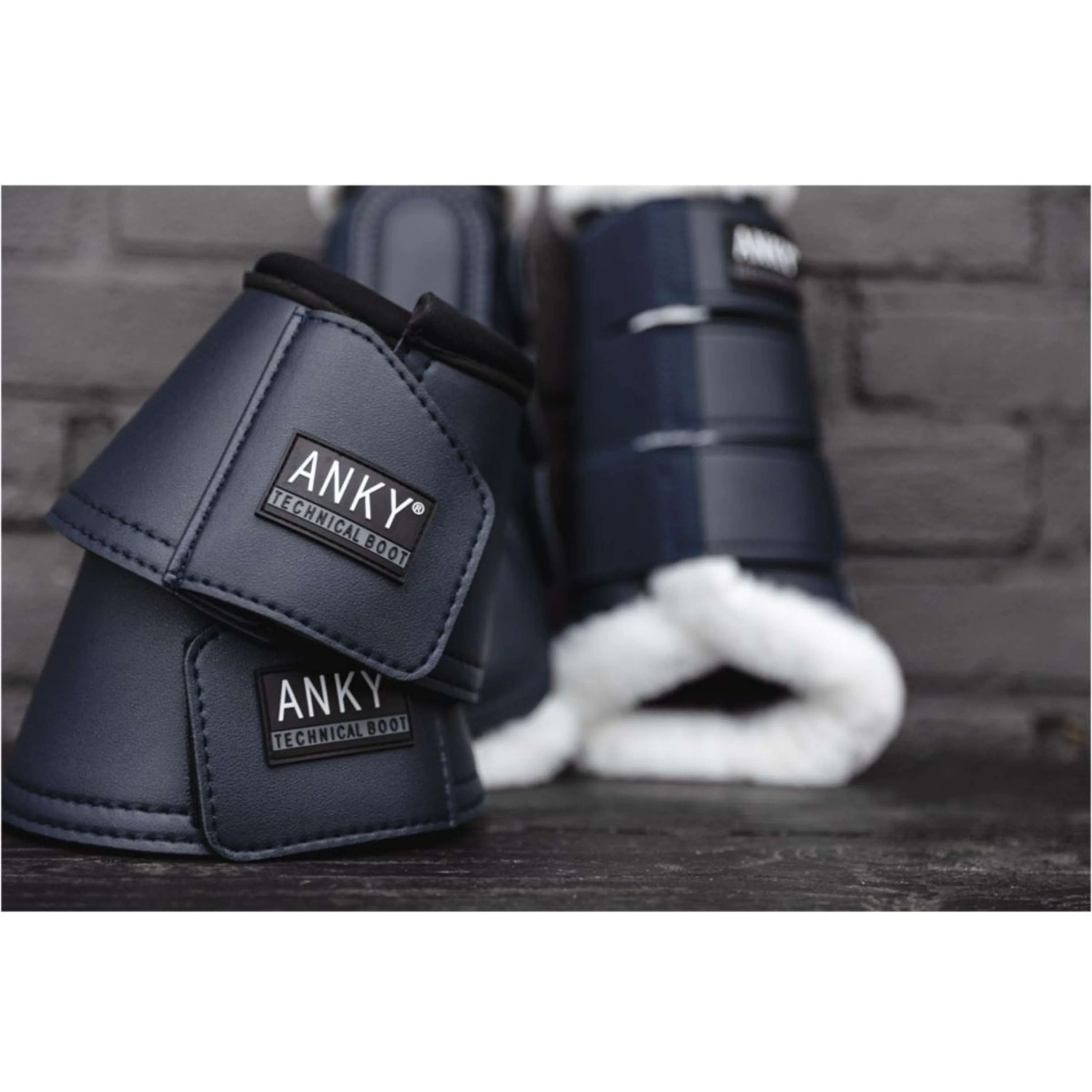 ANKY Stivaletti a Campana Dark Navy - Image 2