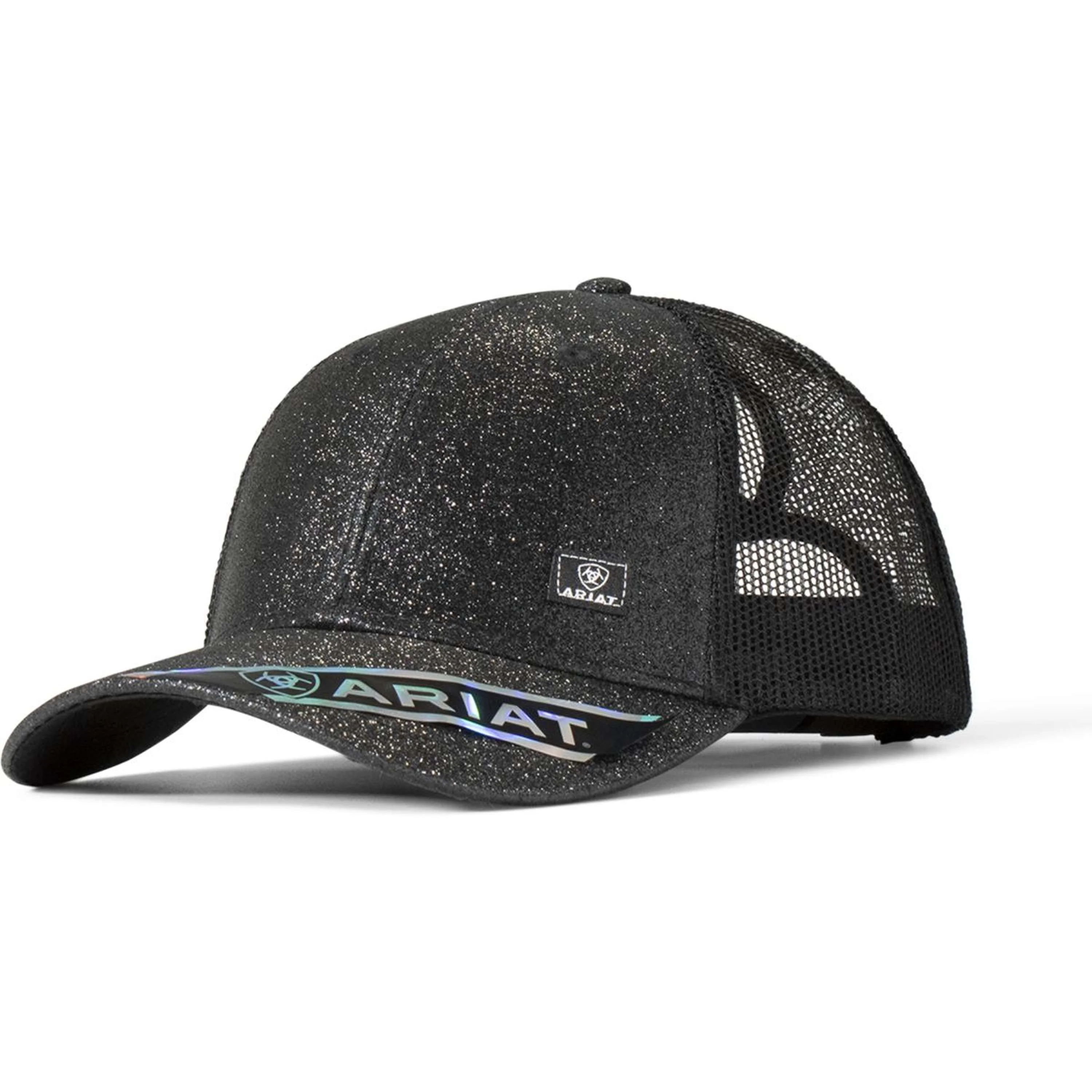 Ariat Cappello Messy Bun Glitter Nero