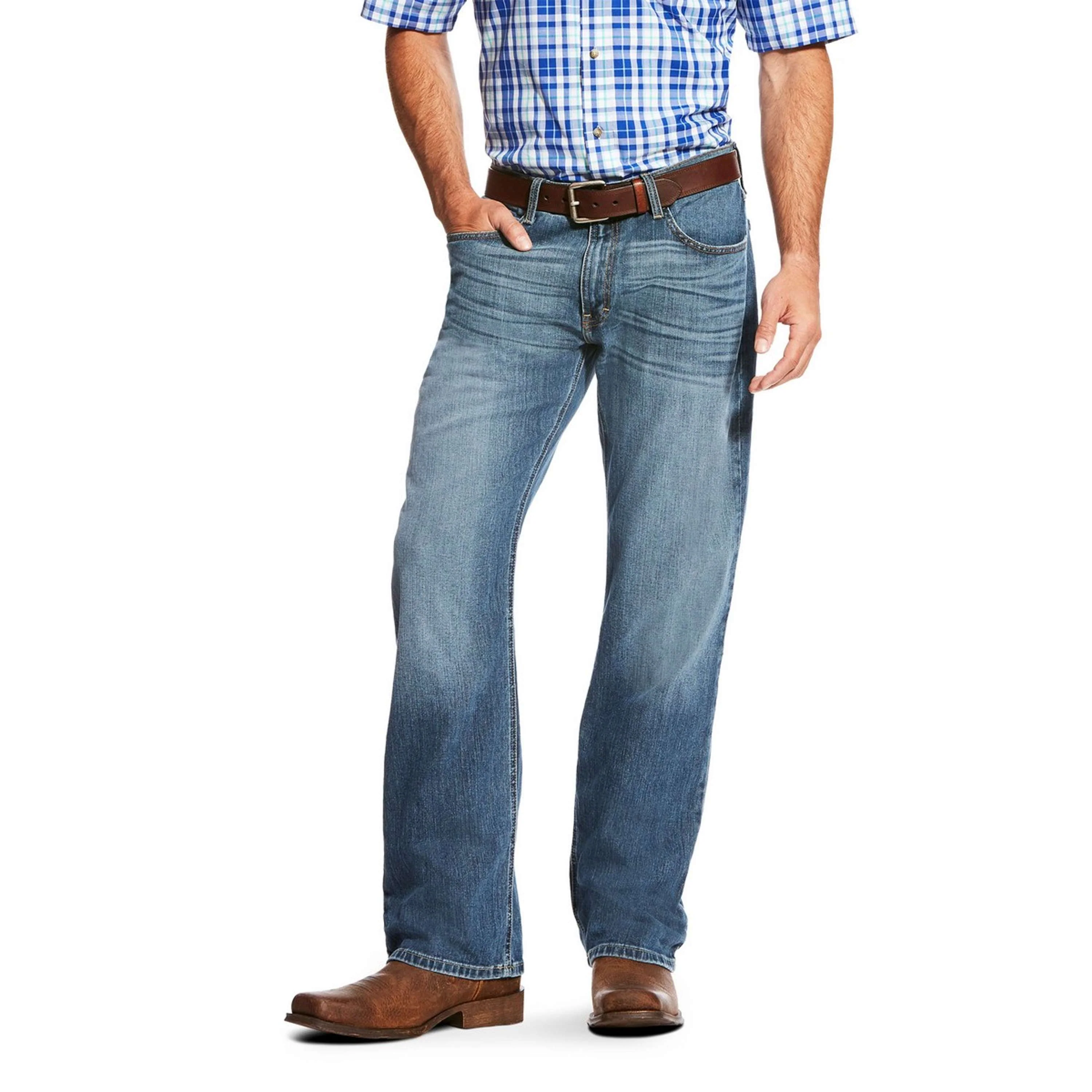 Ariat Denim occidentale M7 Legacy Stretch Man's Vagabondo