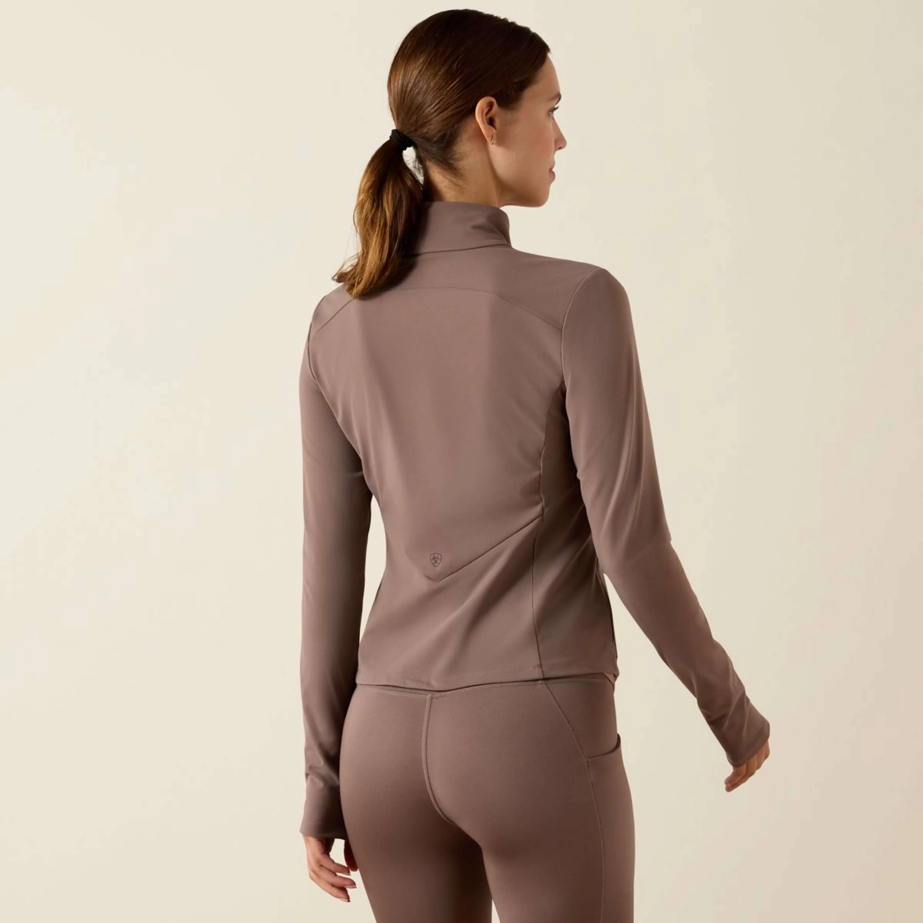 Ariat Felpa con cappuccio e zip Solveil Full Zip Donne Iron - Image 5