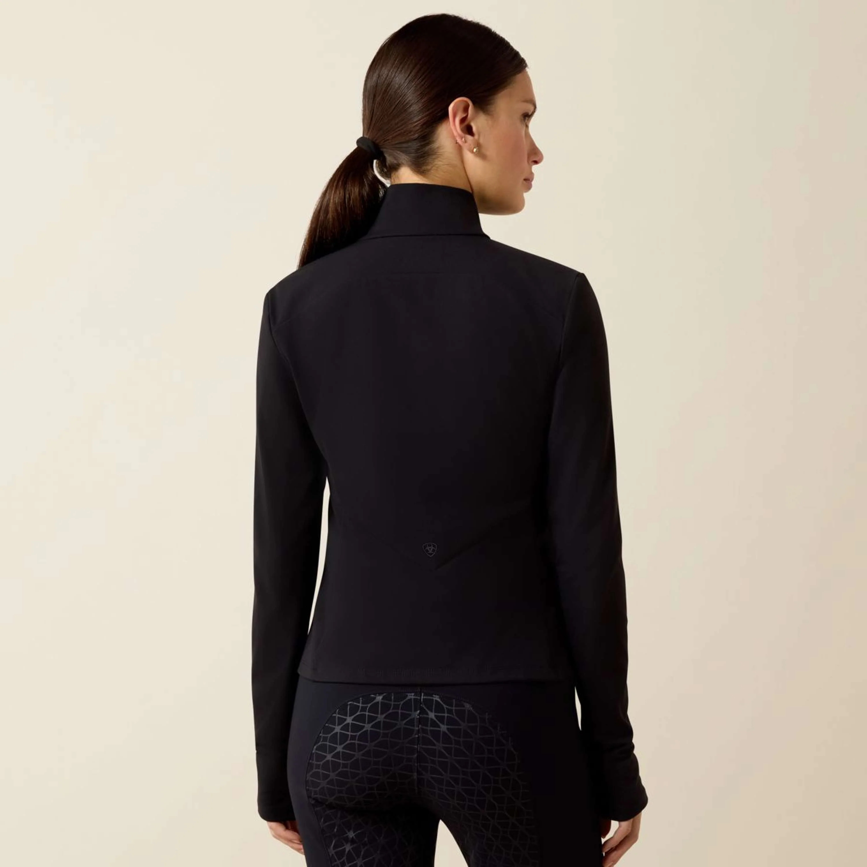 Ariat Felpa con cappuccio e zip Solveil Full Zip Donne Nero - Image 4