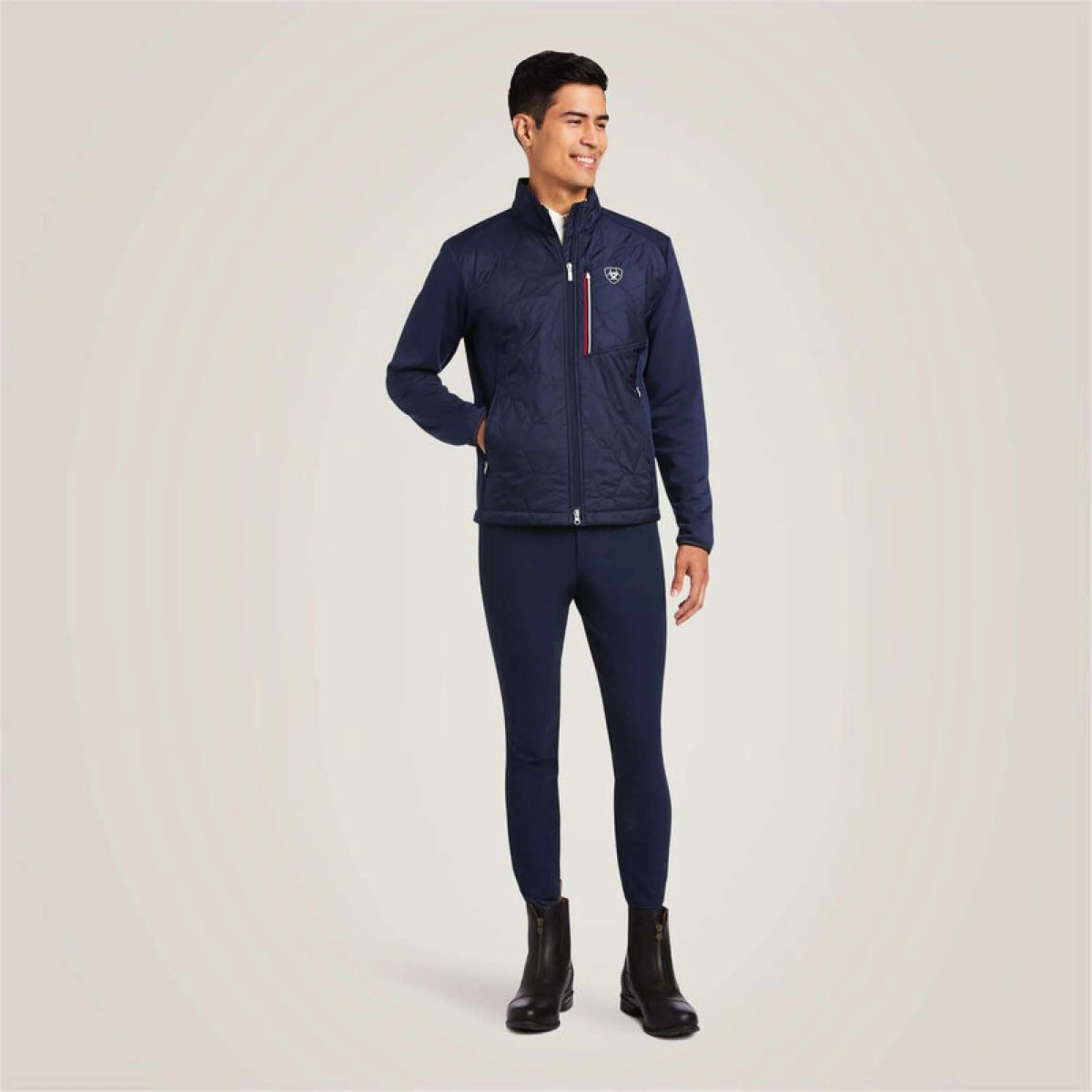 Ariat Giacca Fusion Insulated Uomini Blu - Image 2