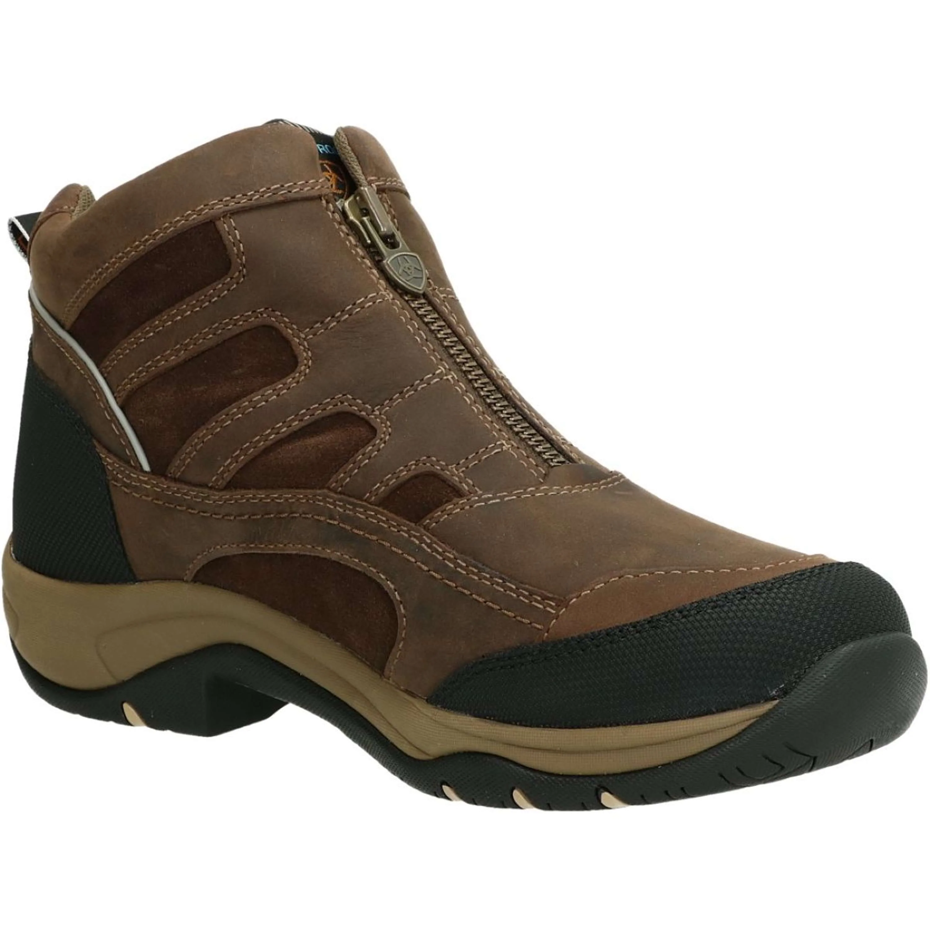 Ariat Terrain Shoe H2O Zip Ladies Distressed Brown - Image 7