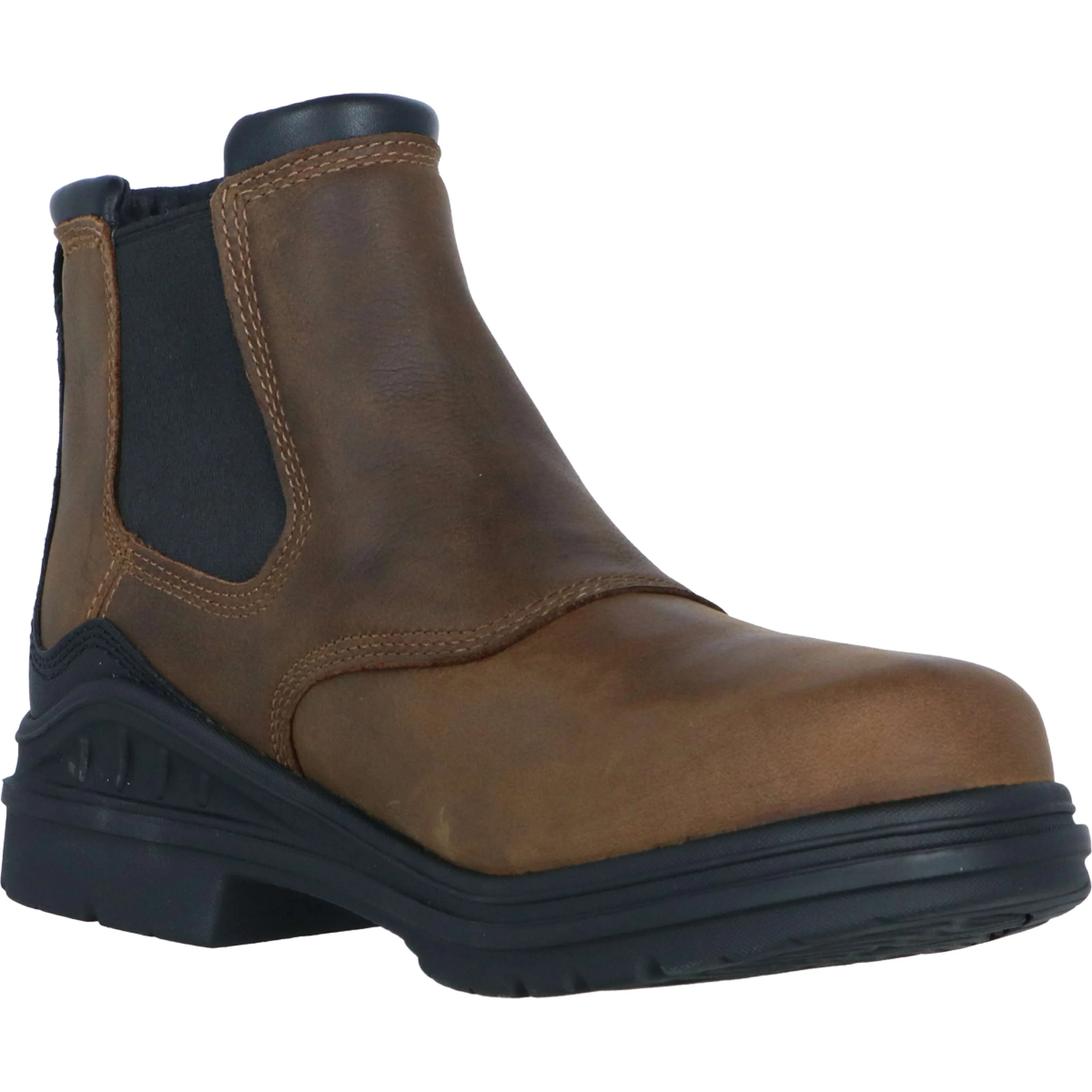 Ariat Stivale Barnyard Twin Gore II Waterproof Boot Uomini Antique Brown - Image 7