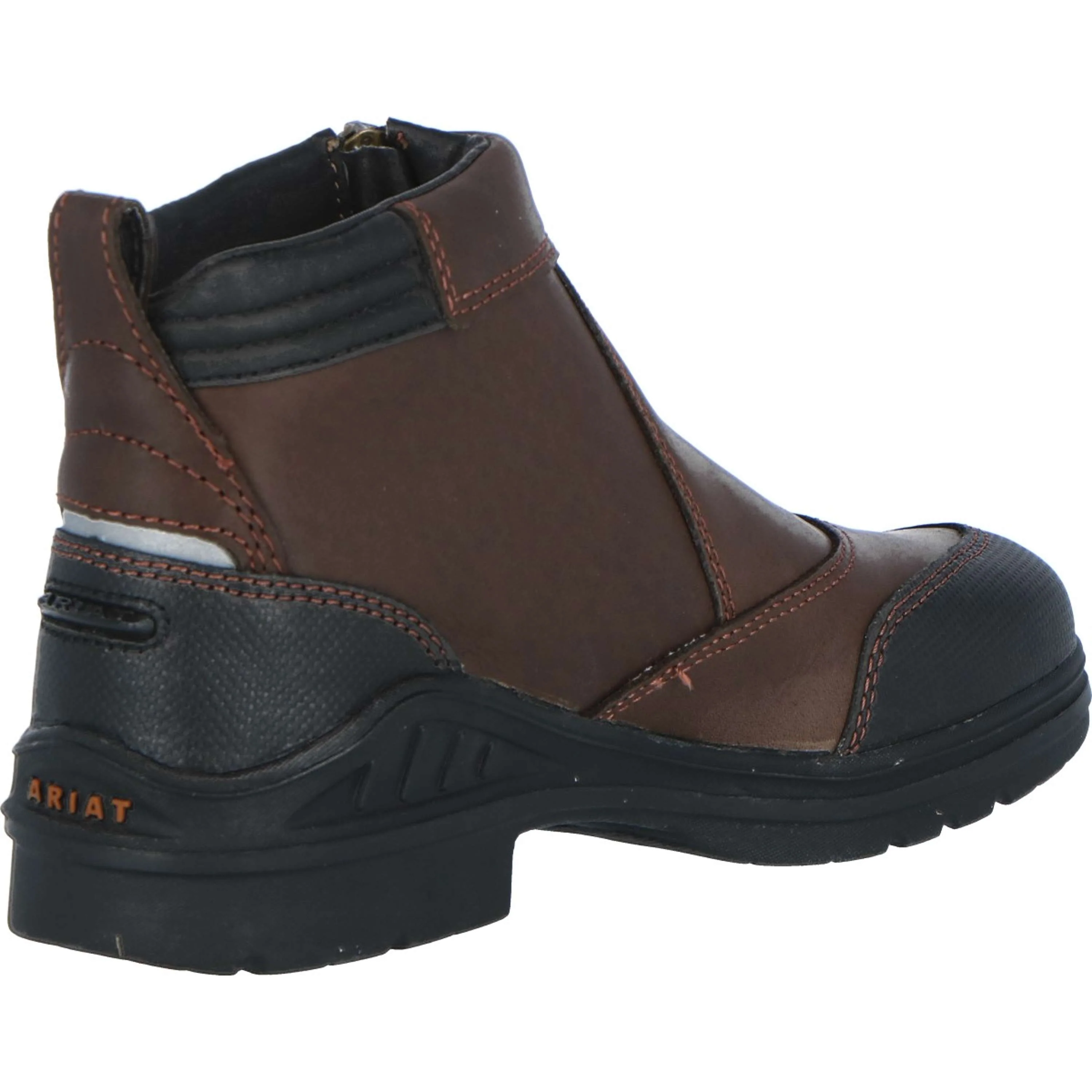Ariat Stivaletti Jodhpur Barnyard Side Zip Marrone scuro - Image 5