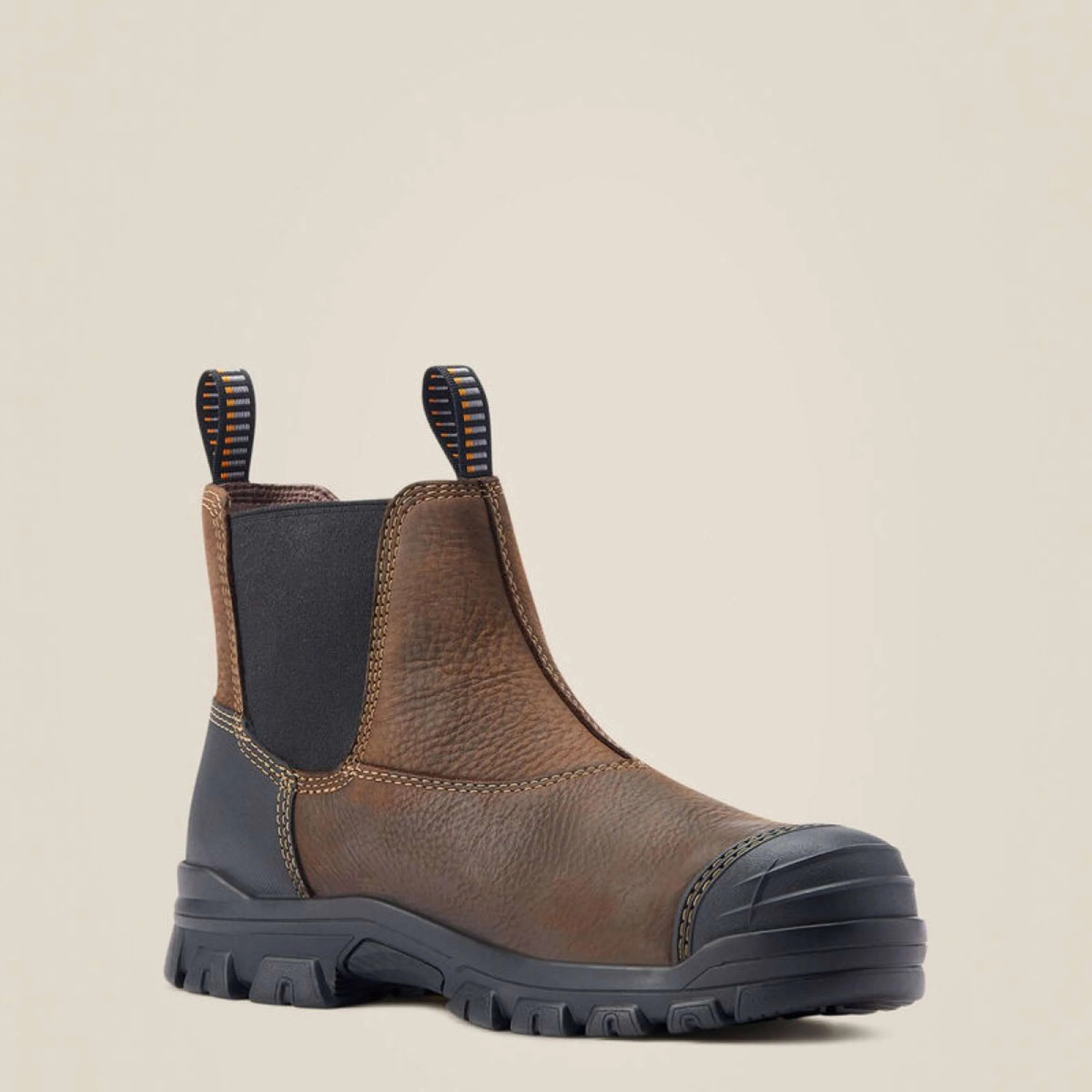 Ariat Stivaletti Treadfast Chelsea Waterproof Steel Toe Uomini Marrone scuro - Image 3