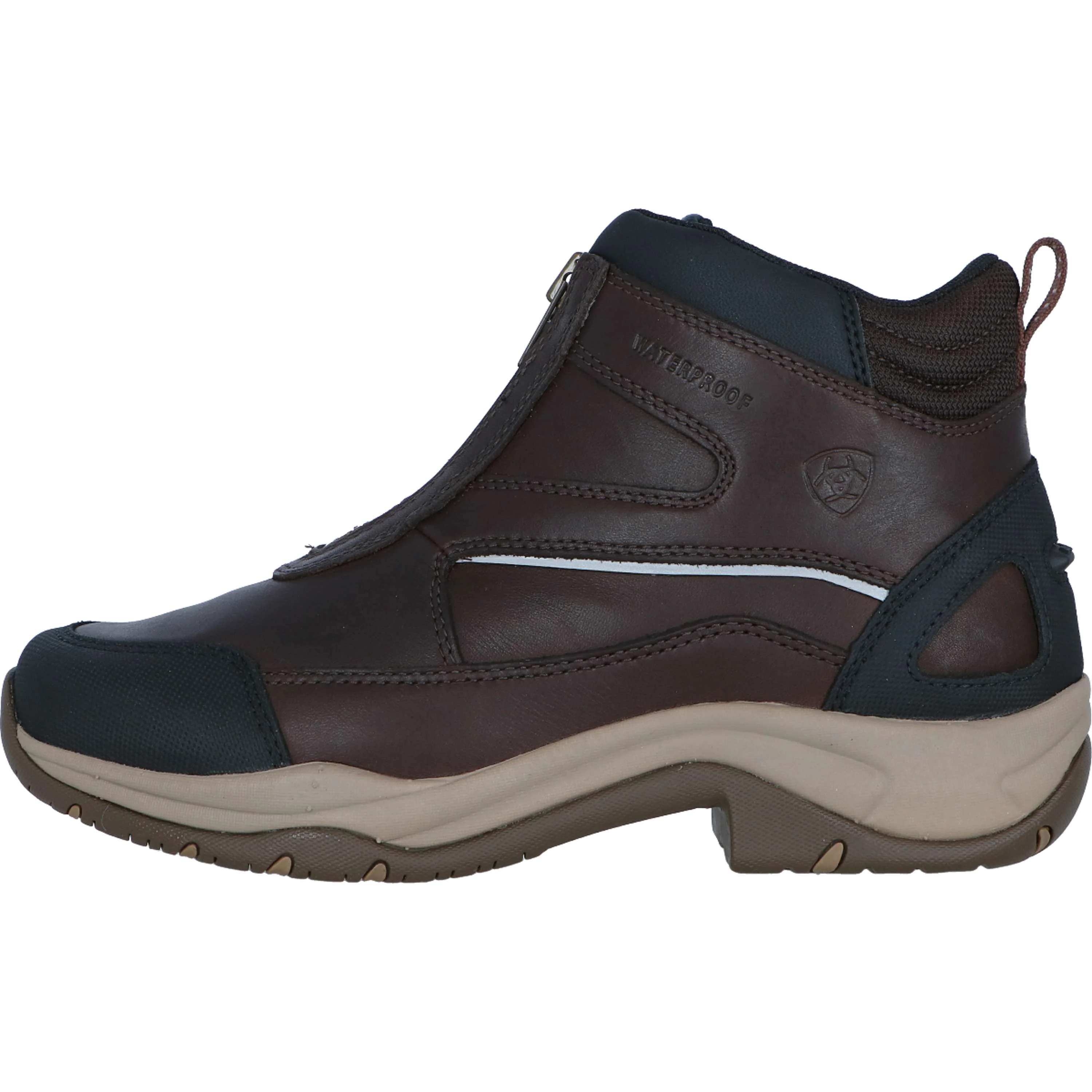 Ariat Stivali da Scuderia Telluride Zip H2O Woman's Marrone scuro - Image 2