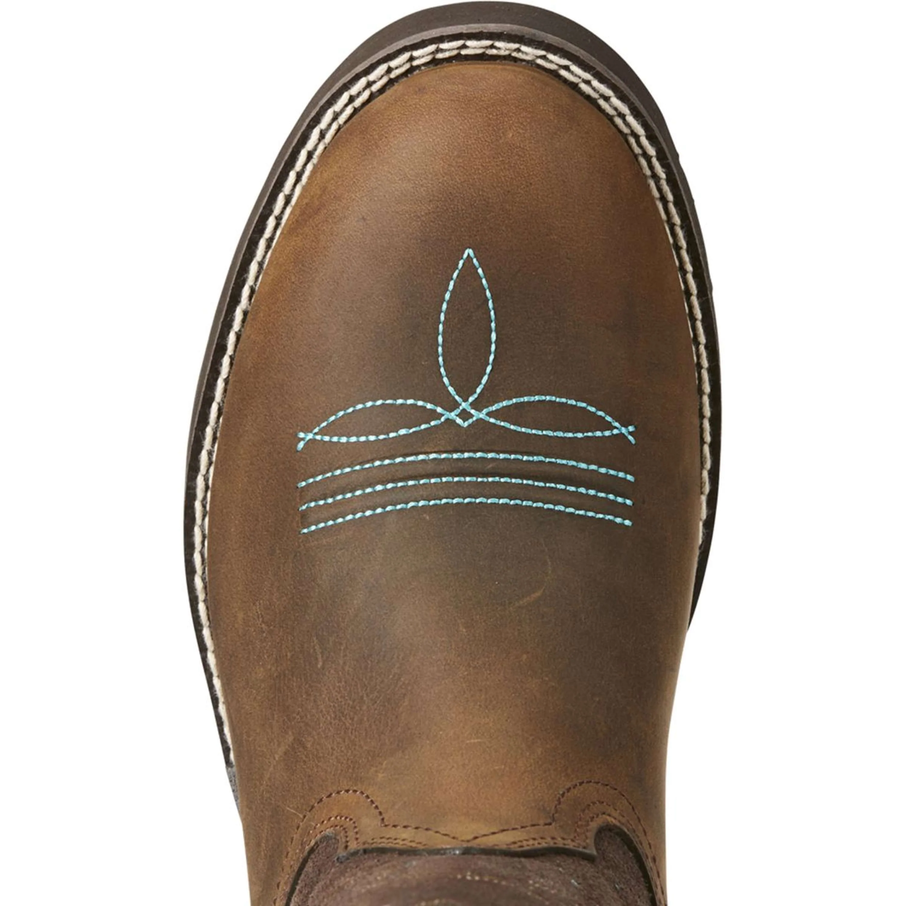 Ariat Stivali Western Delilah Round Toe Distressed Brown - Image 5