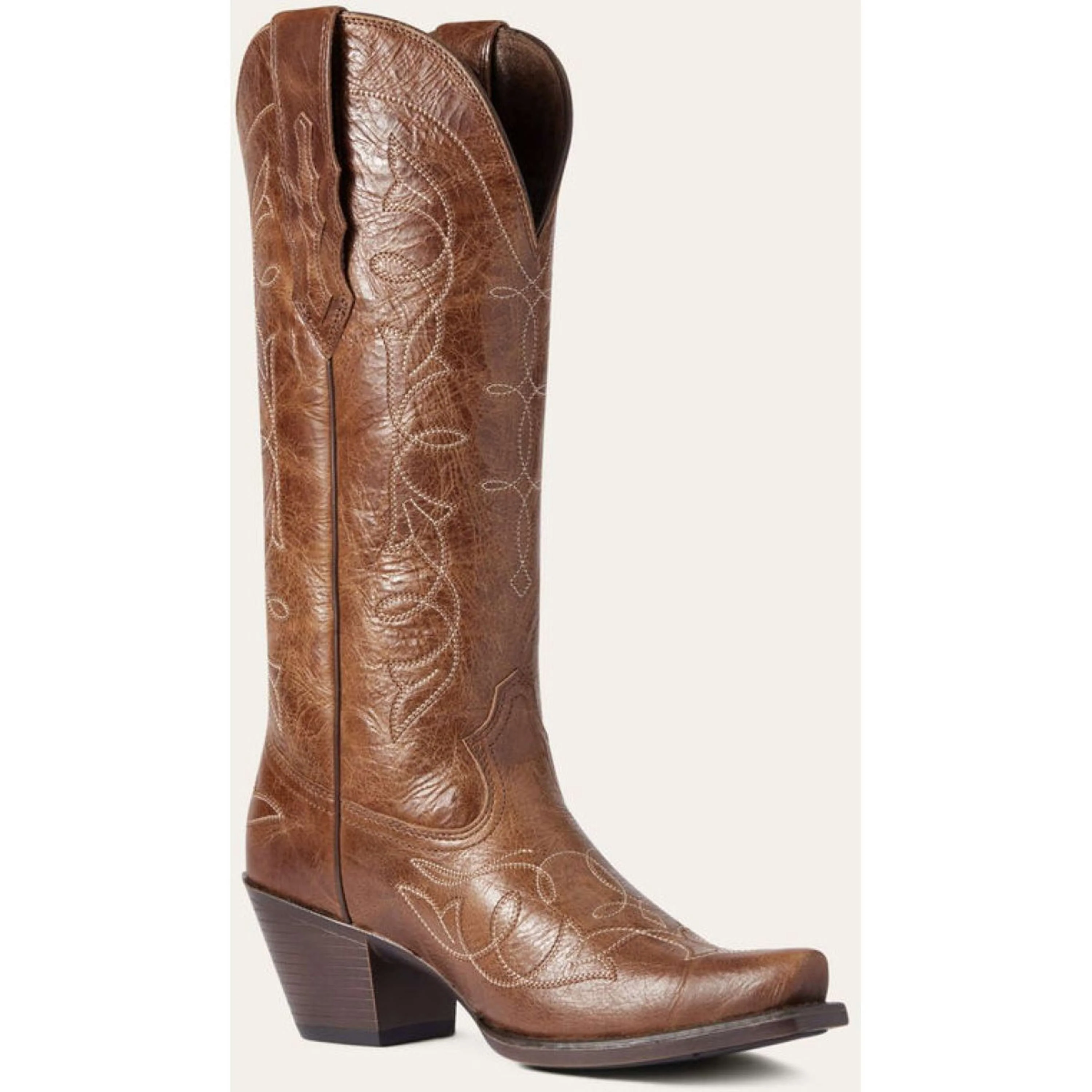 Ariat Stivali Western Heritage D Toe StretchFit Donne Dark Tan - Image 3