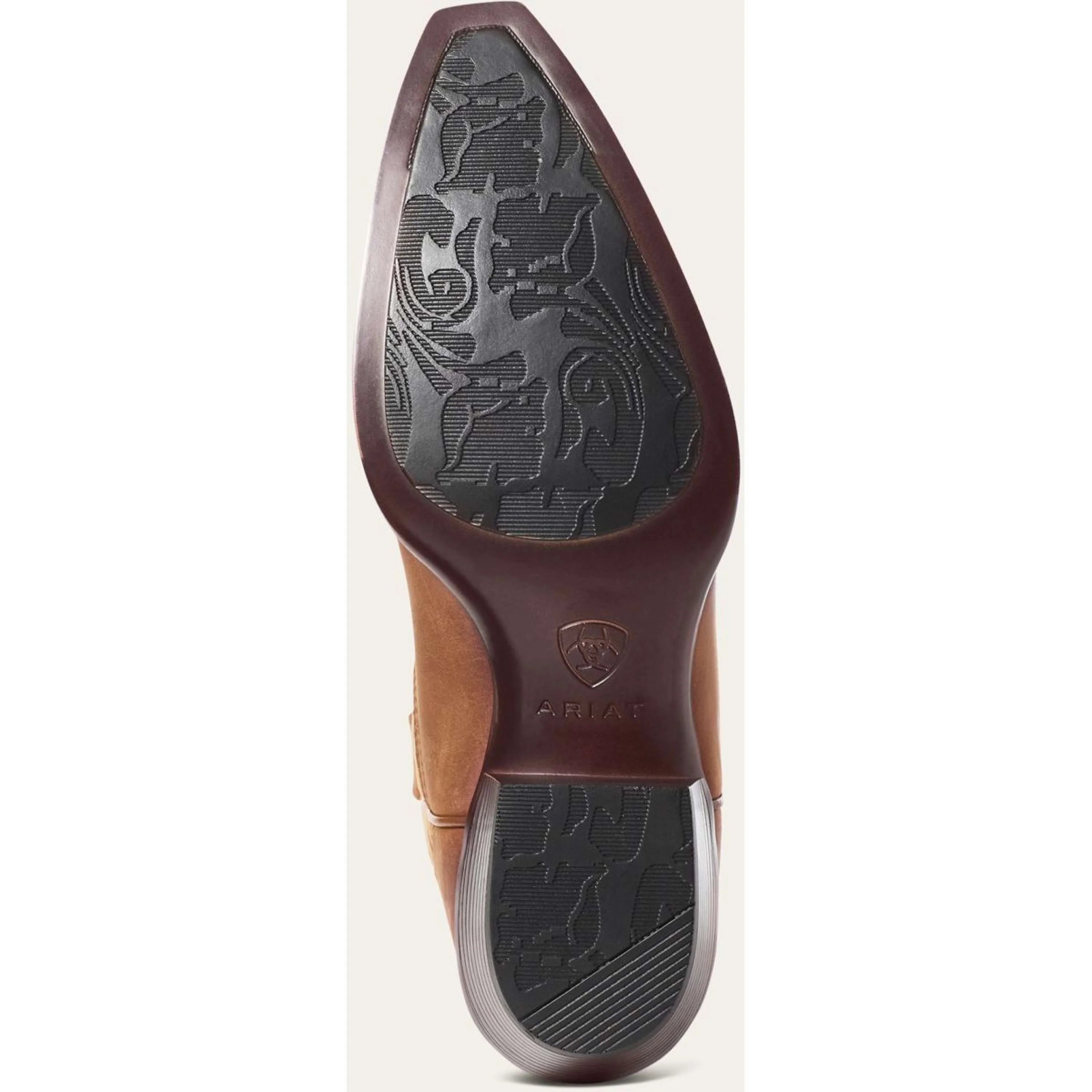 Ariat Stivali Western Heritage X Toe Elastic Calf Donne Marrone - Image 7