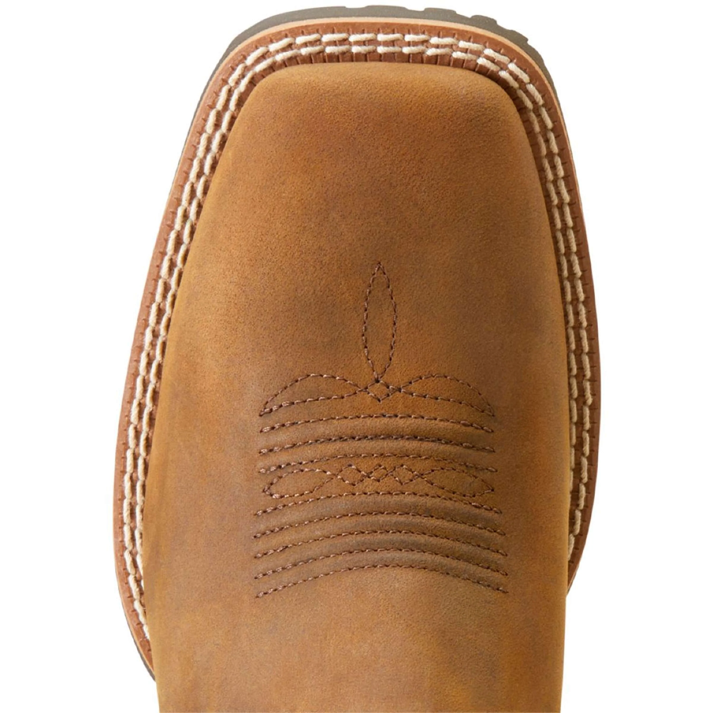 Ariat Stivali Western Hybrid Ranchwork Donne Distressed Tan - Image 5