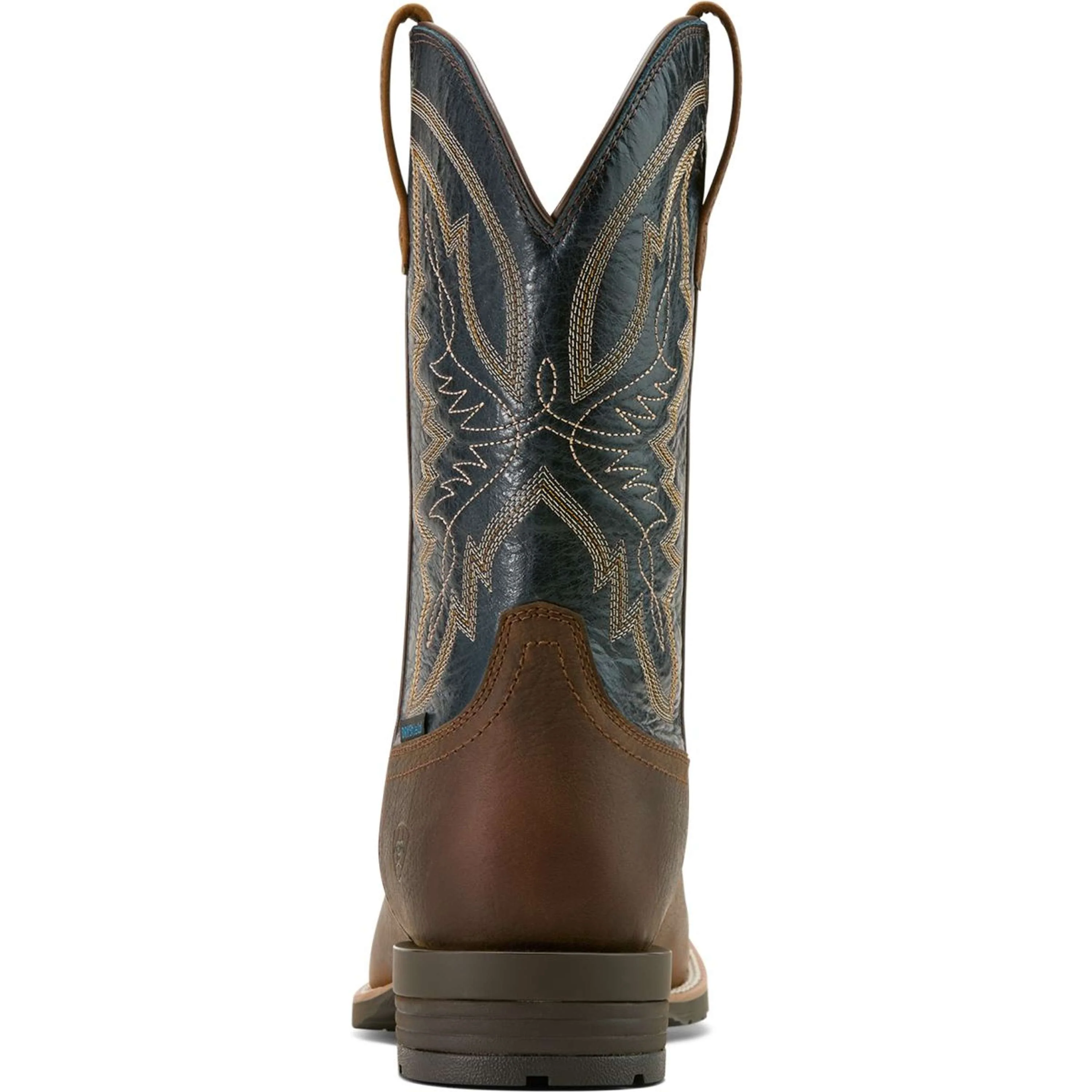Ariat Stivali Western Hybrid Ranchwork H2O Uomini Tavern Taupe/Dark Denim - Image 2