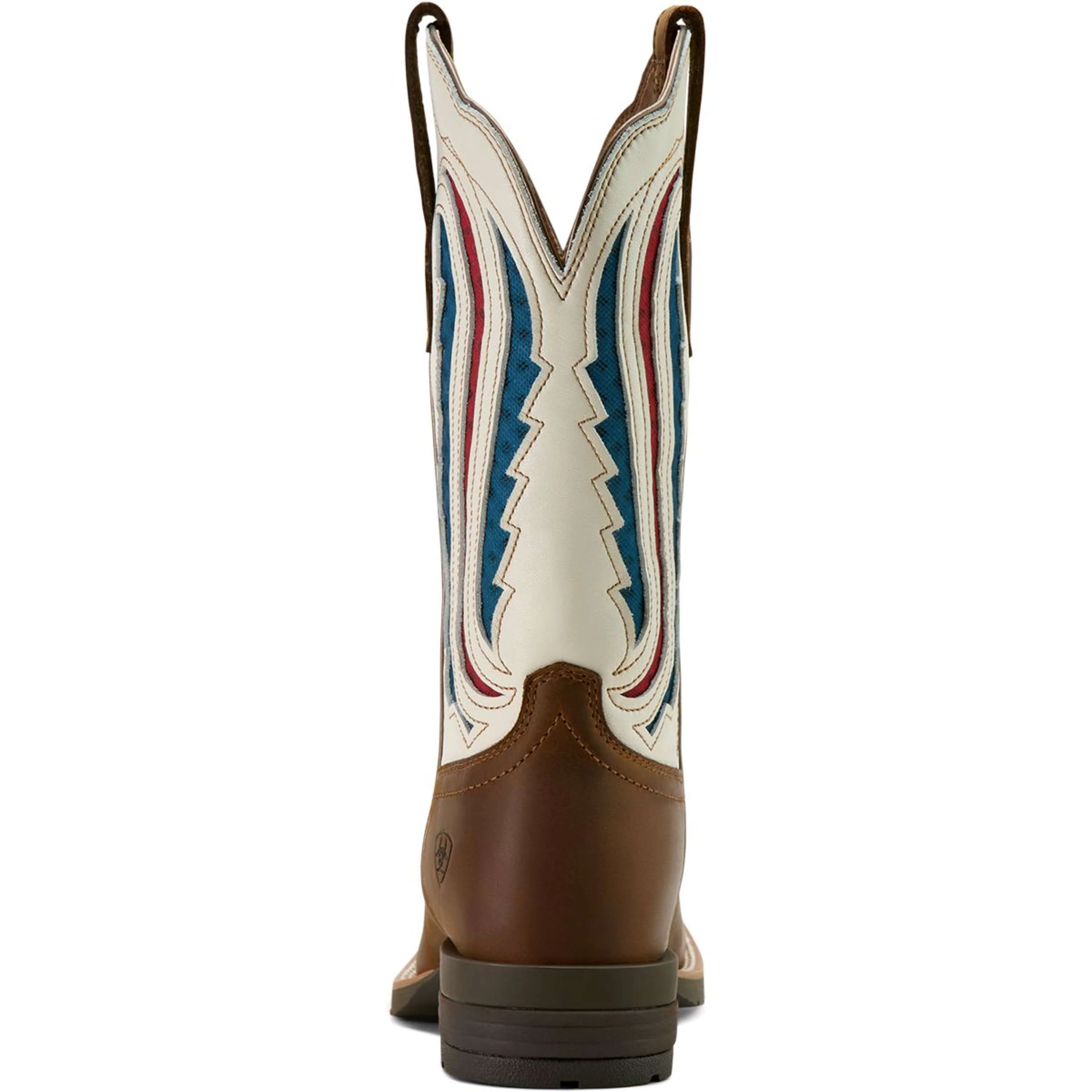 Ariat Stivali Western Hybrid Ranchwork Venttek Donne Distressed Brown/Crema - Image 2