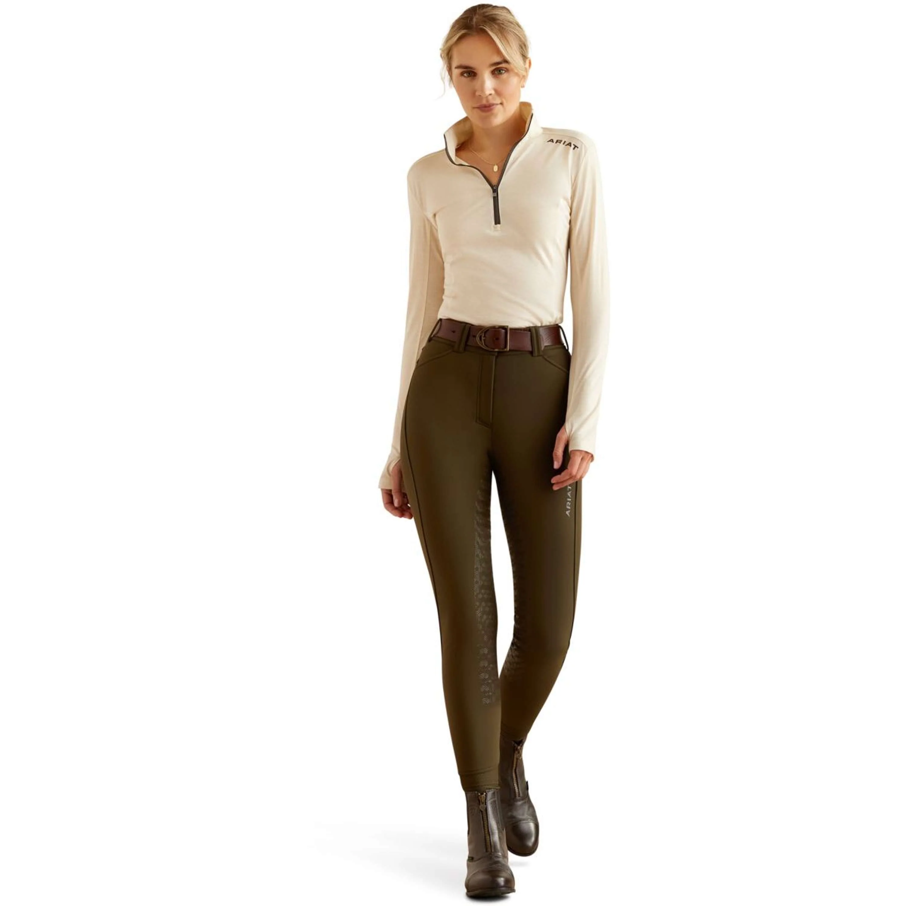 Ariat Strato di base Cheviot Donne Summer Sand - Image 2