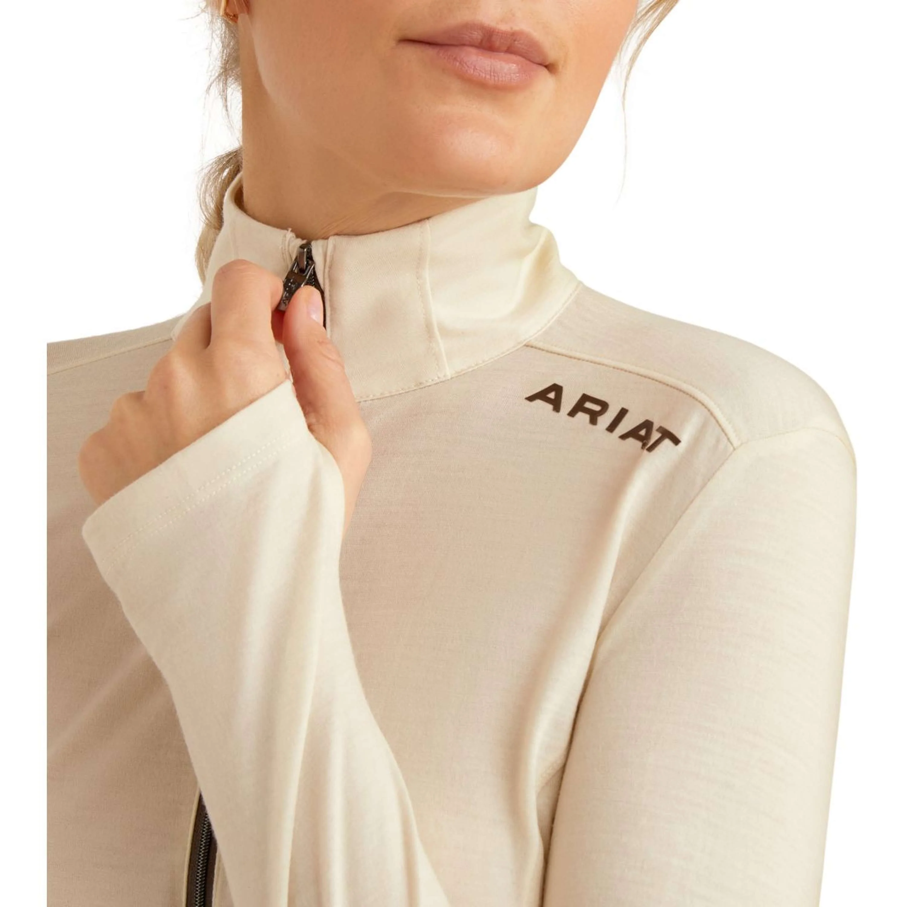 Ariat Strato di base Cheviot Donne Summer Sand - Image 4