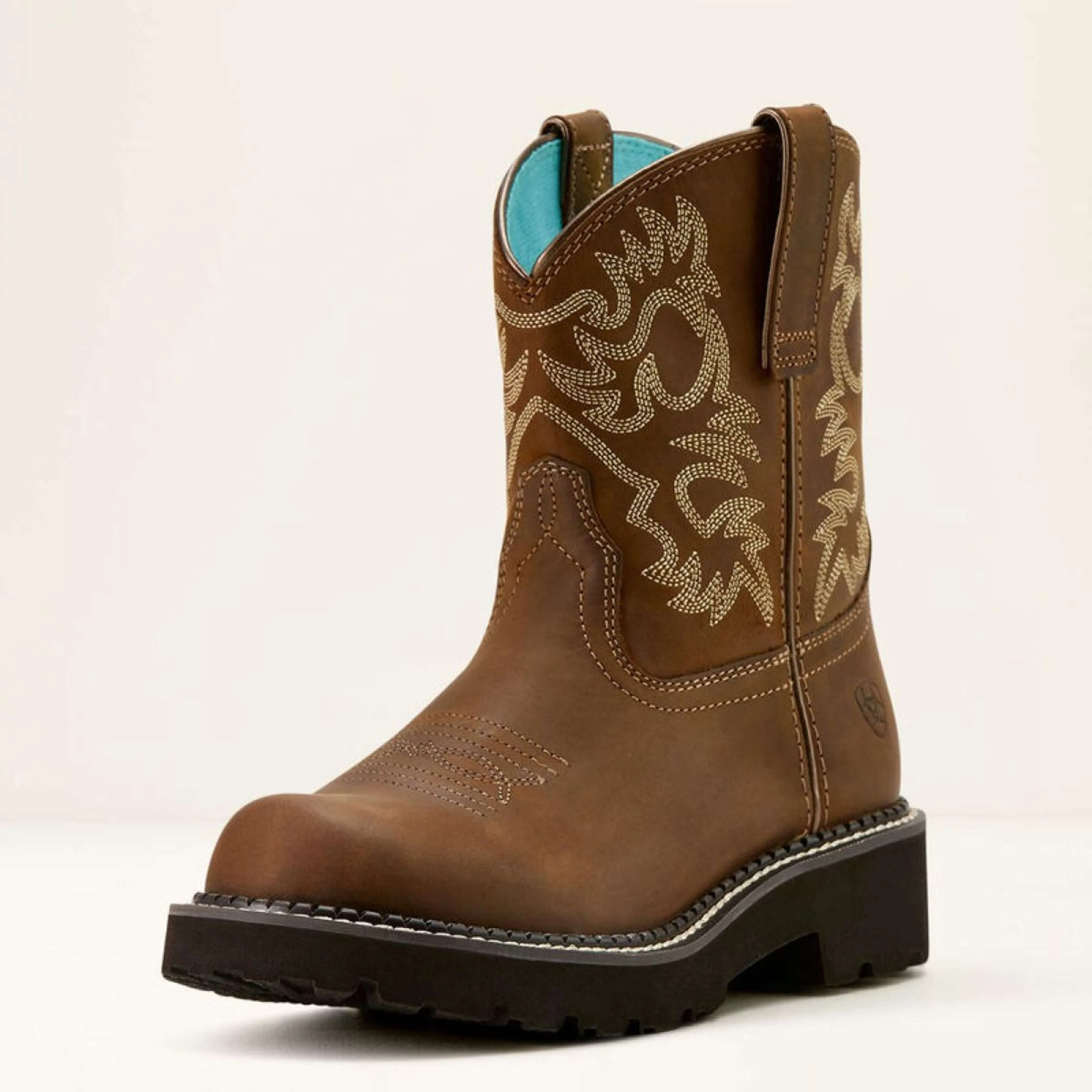 Ariat Western Boots Fatbaby Donne Sassy Brown