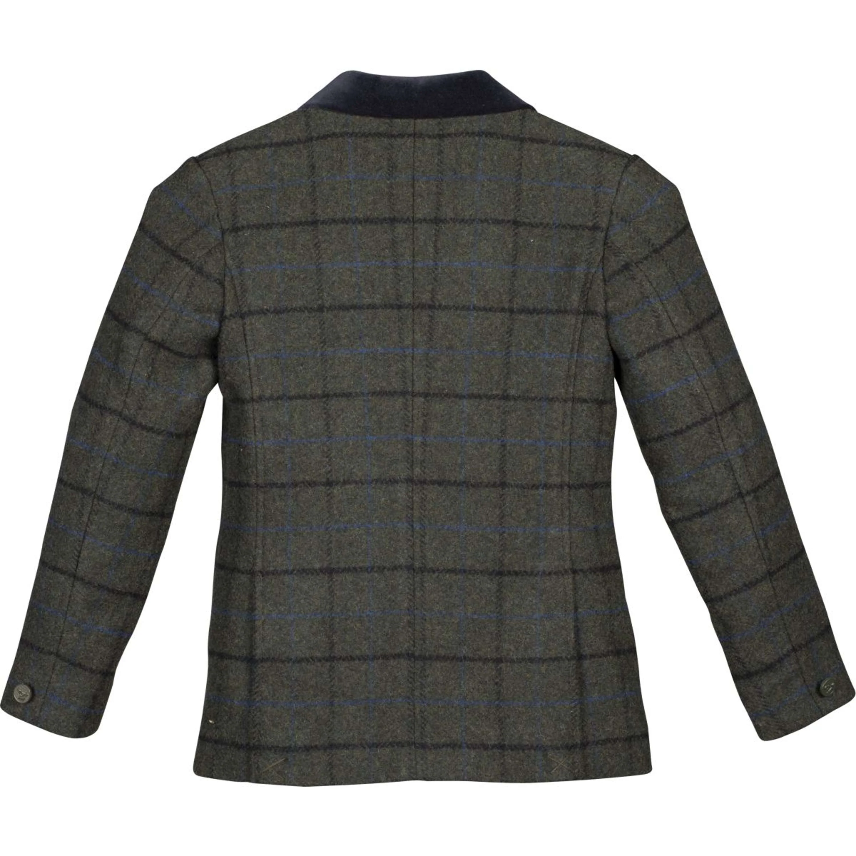Aubrion by Shires Giacca da Competizione Saratoga Bambini Verde Scuro Check - Image 8