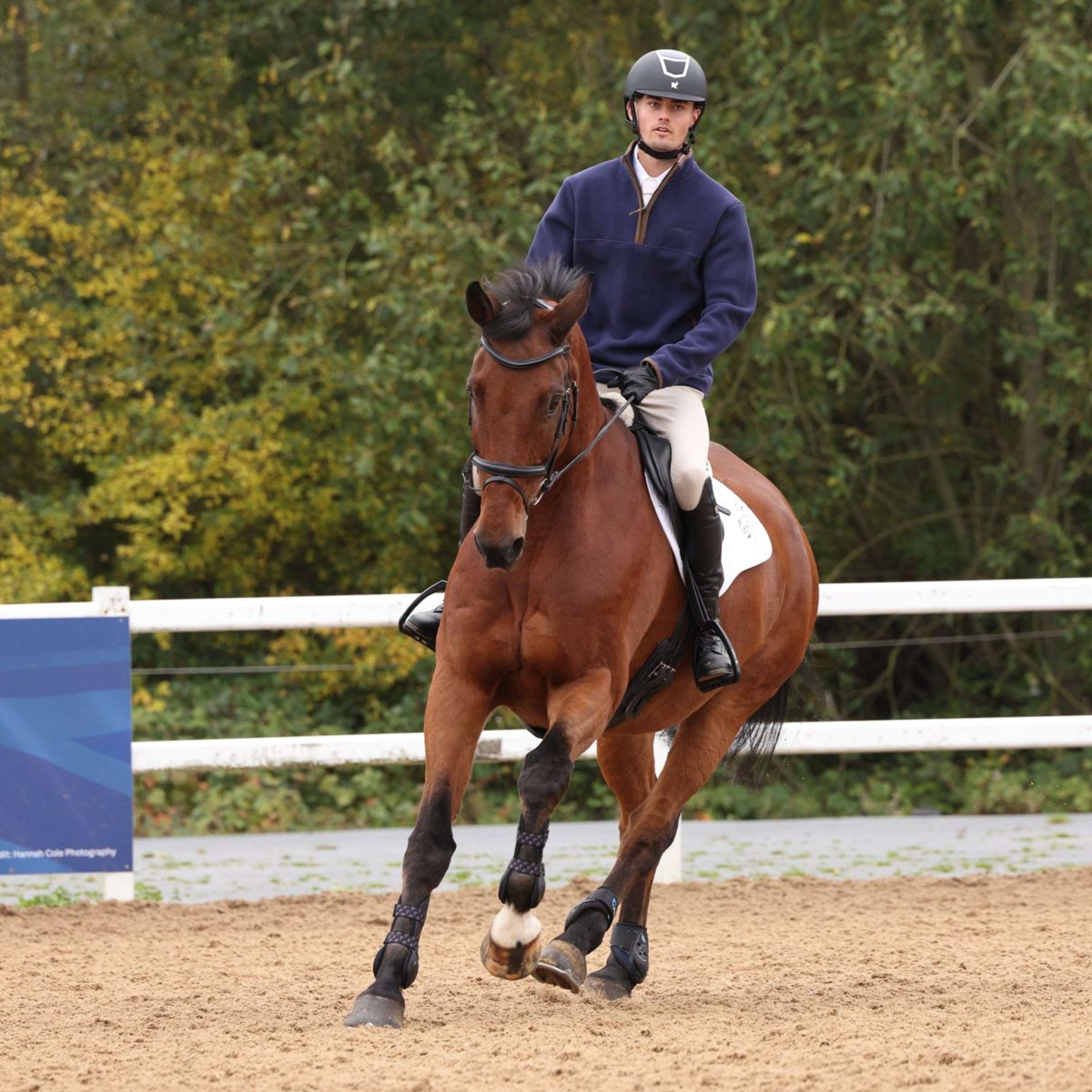 Aubrion by Shires Maglione Original Fleece Uomini Navy - Image 14