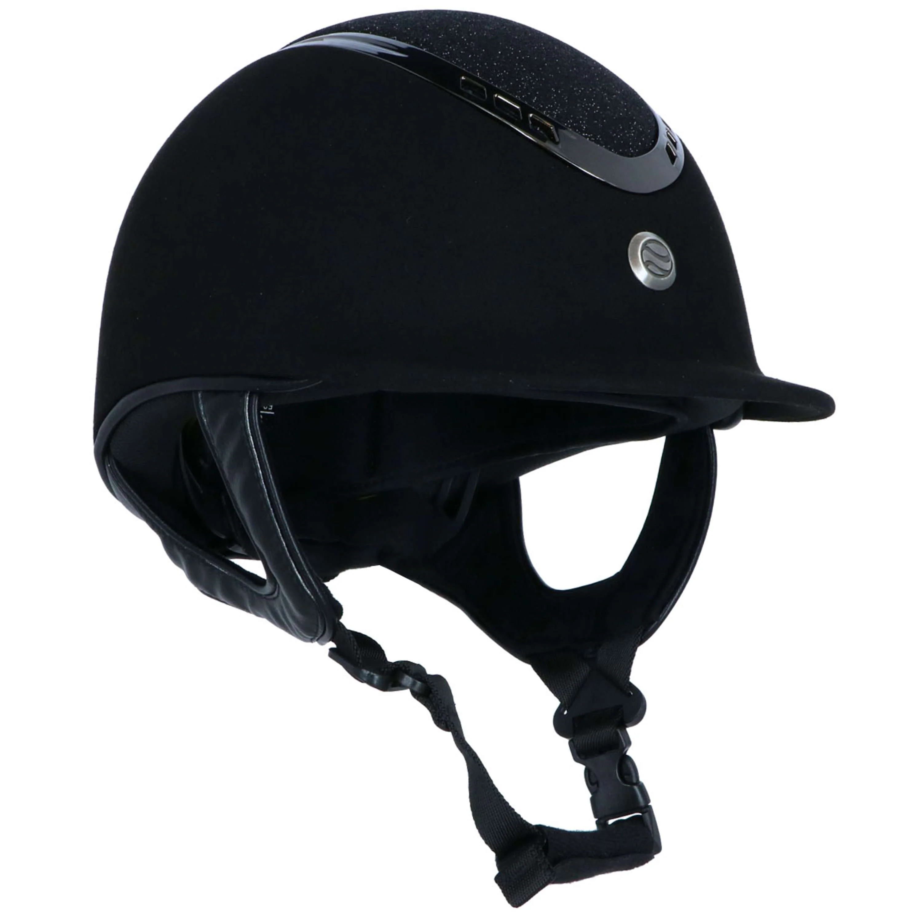 Back on Track Casco da equitazione EQ3 Pardus Microfiber Mips Nero - Image 3