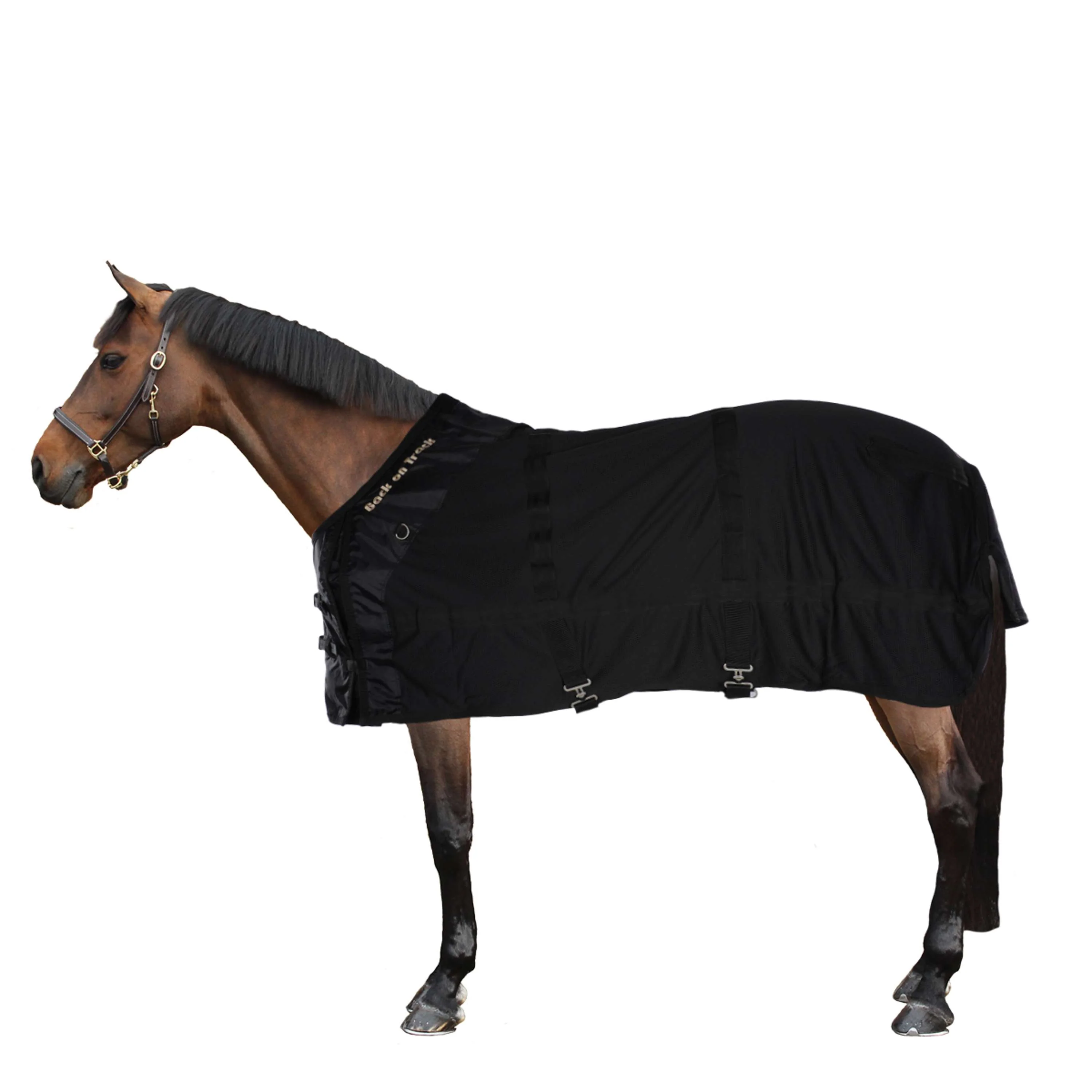 Back on Track Coperta a Rete Nero