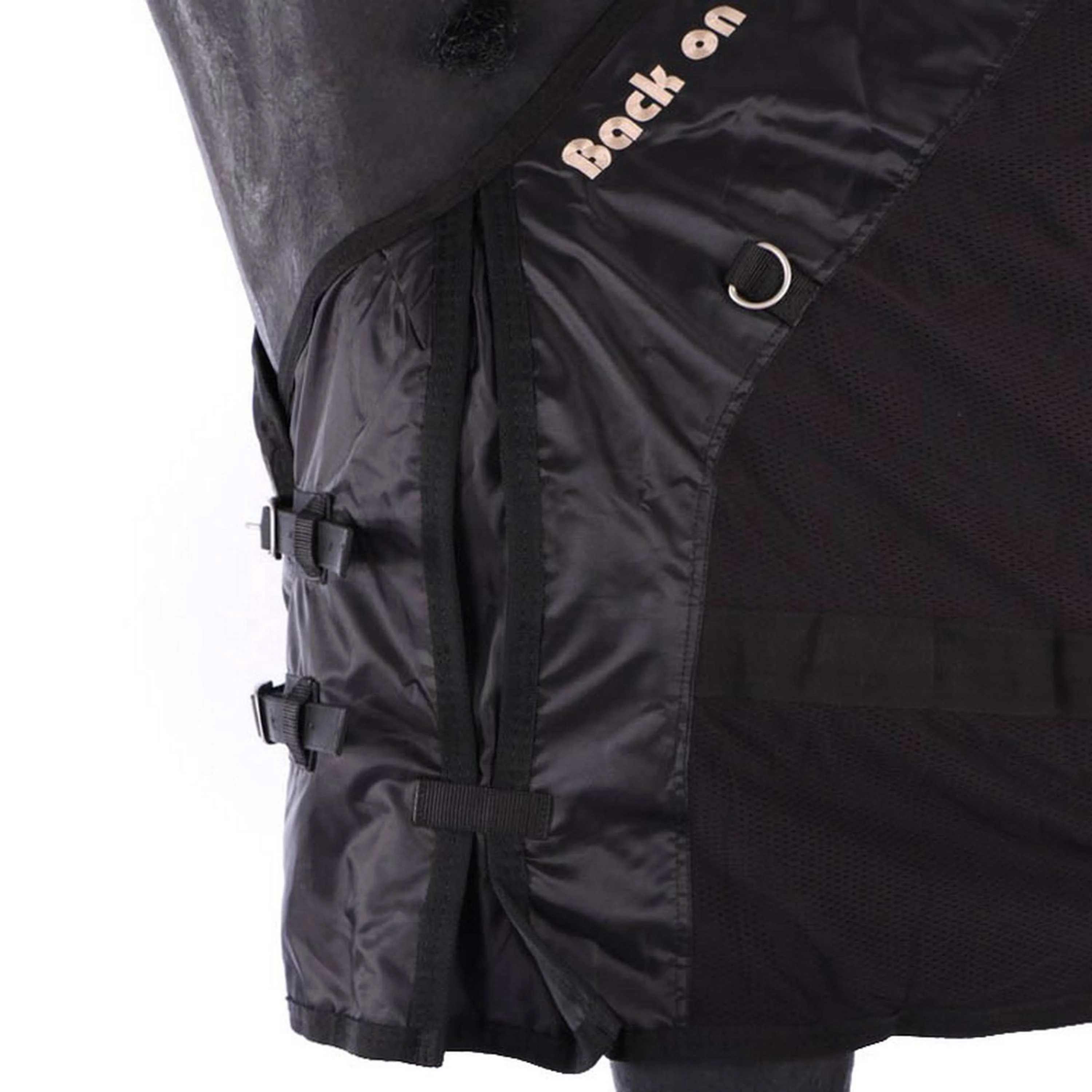 Back on Track Coperta a Rete Nero - Image 3
