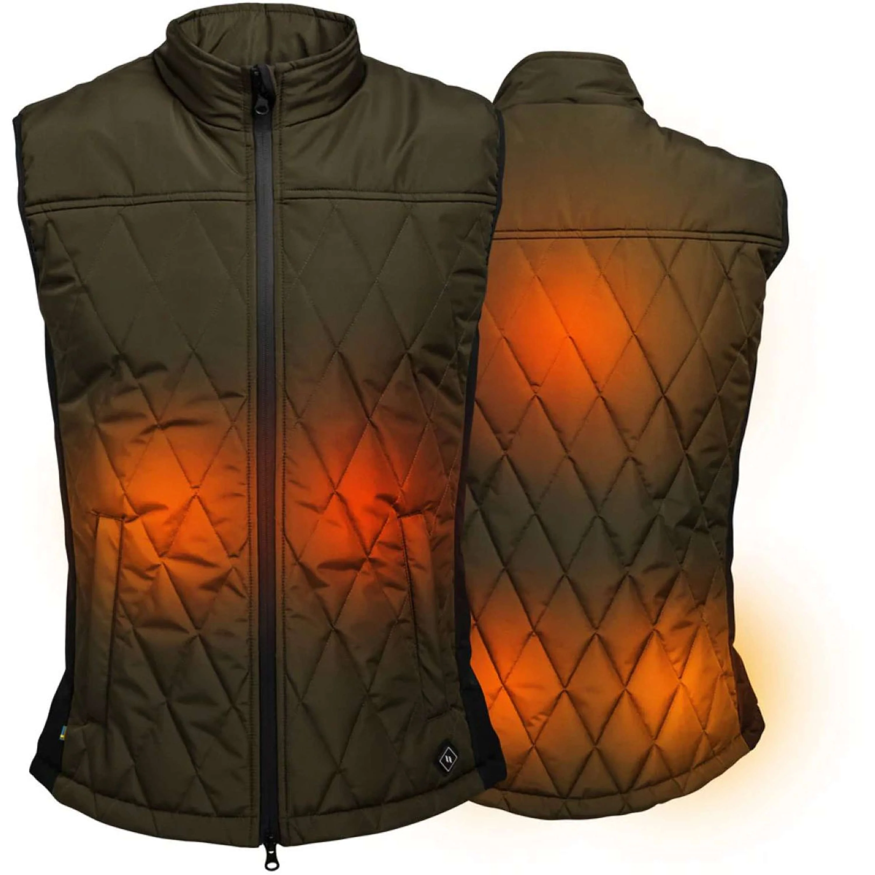 Back on Track Gilet Riscaldato Teide Olive - Image 4