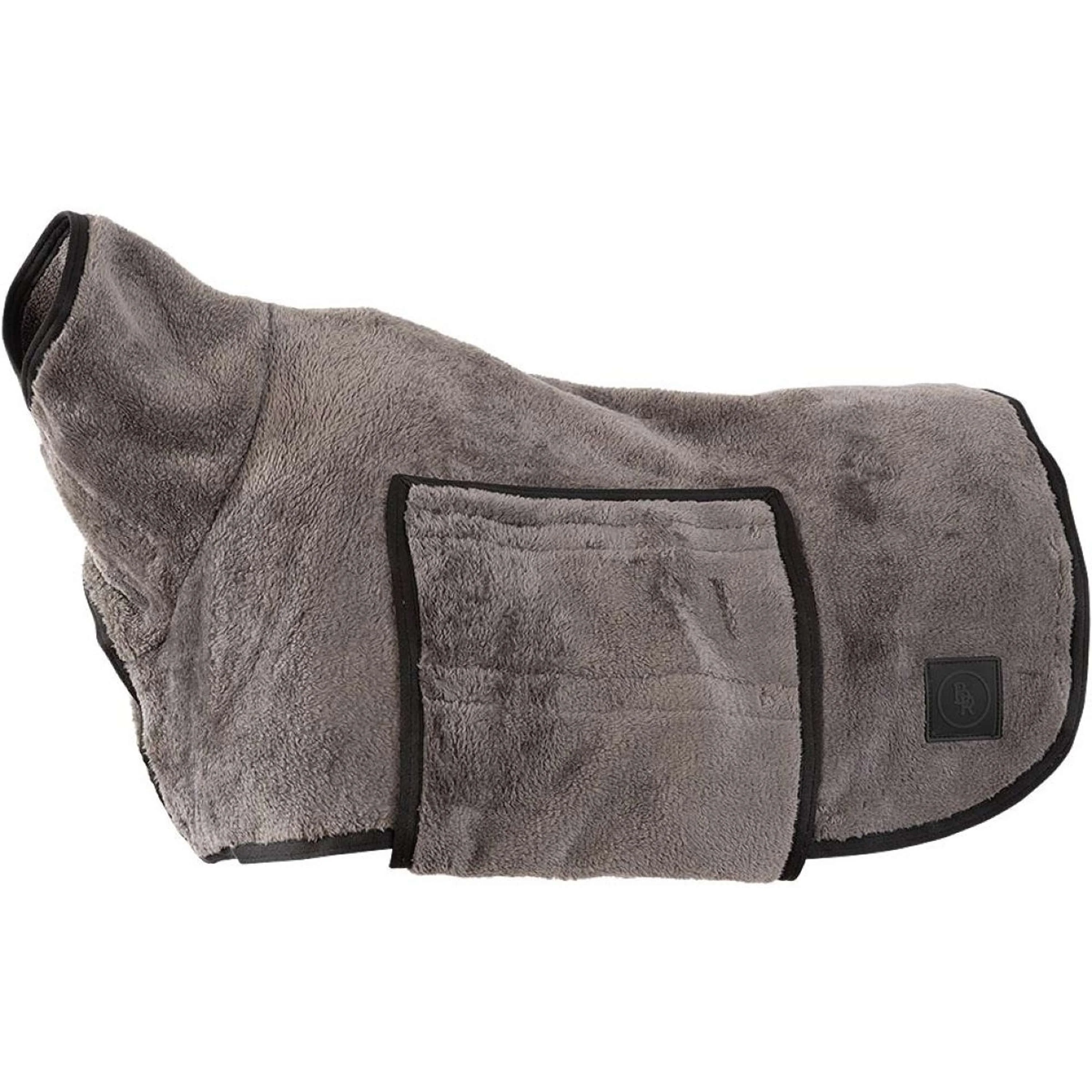 BR Accappatoio per Cani Grey Asphalt