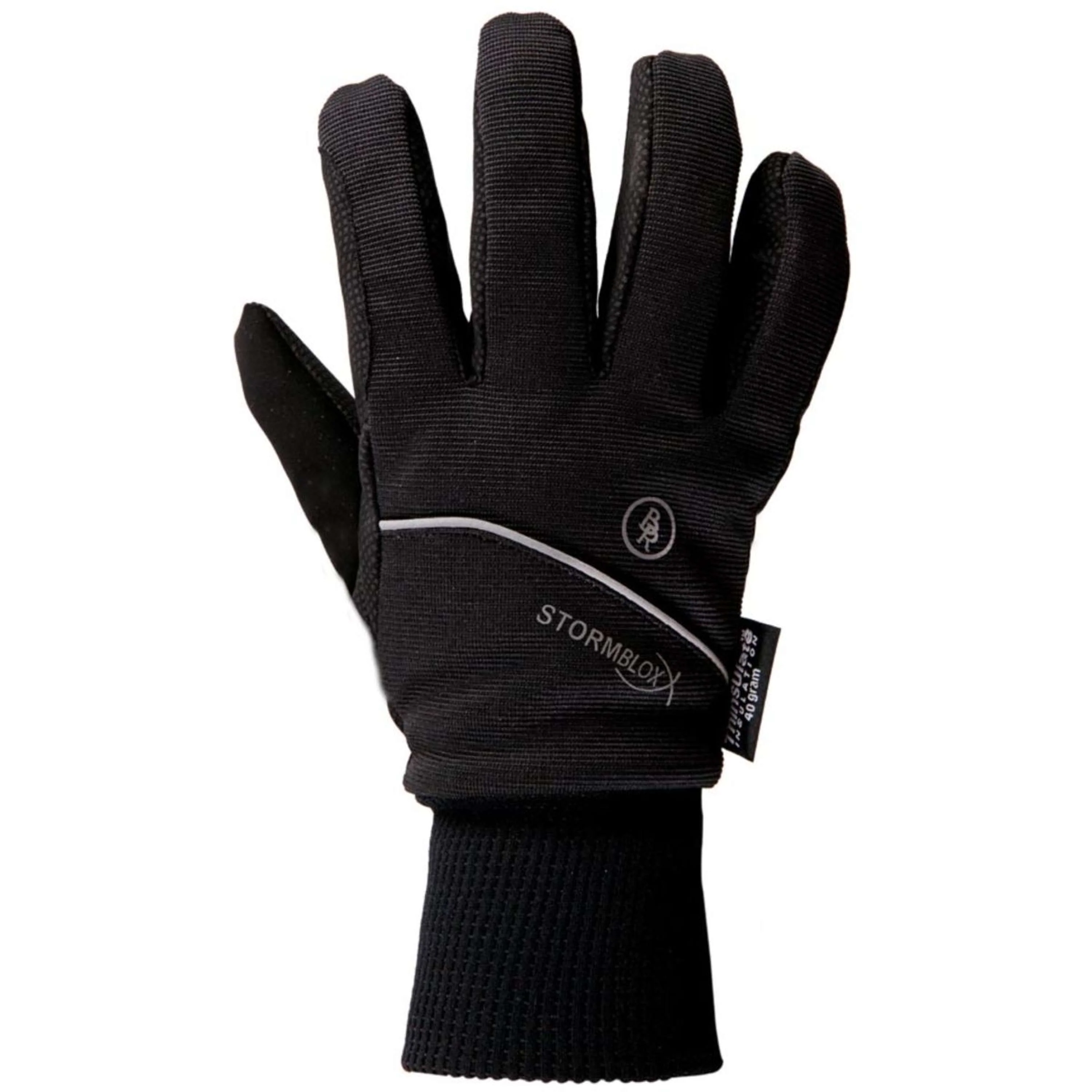 BR Guanti da Equitazione Invernali Stormbloxx Nero