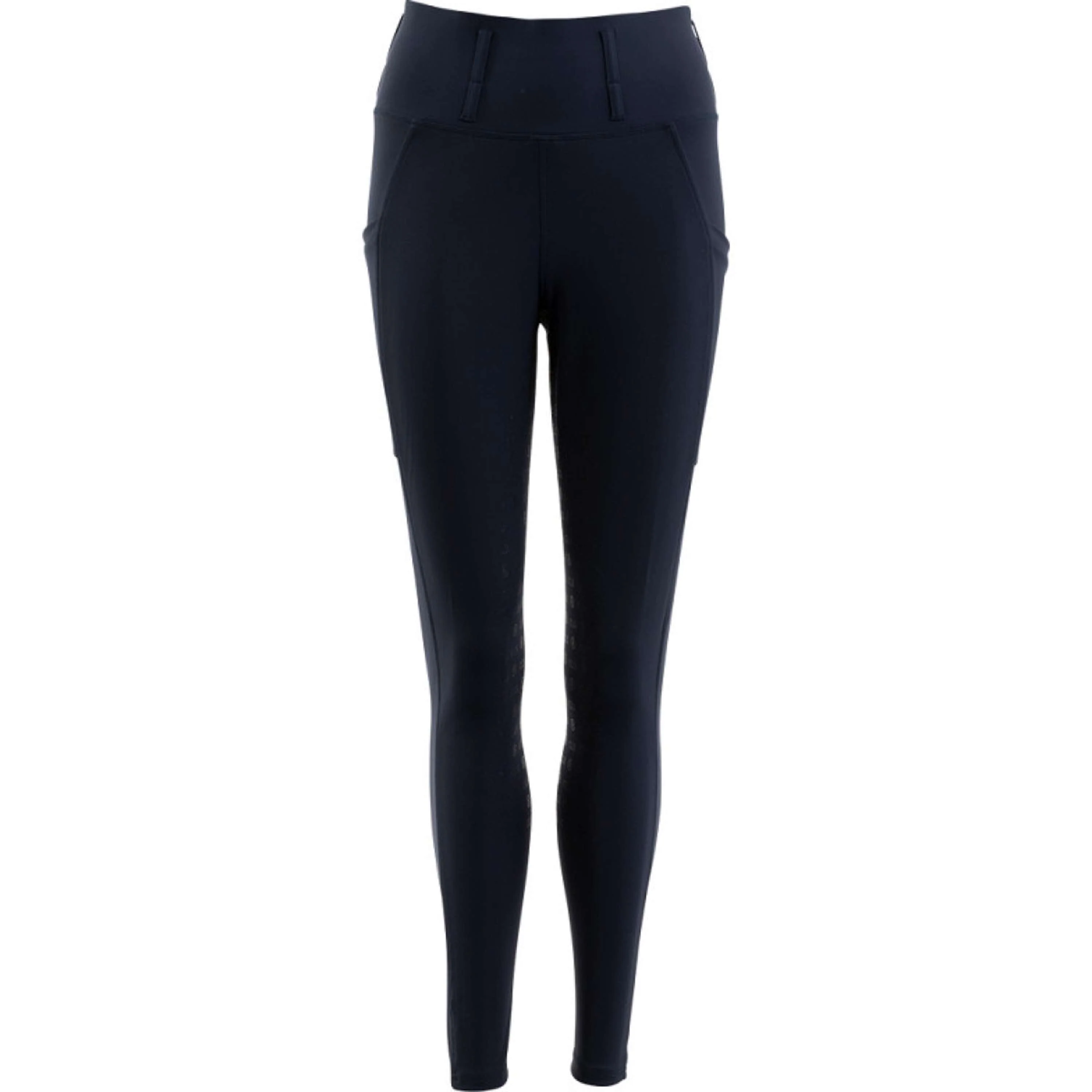 BR Leggings da Equitazione CLX Full Grip Blazer blu scuro